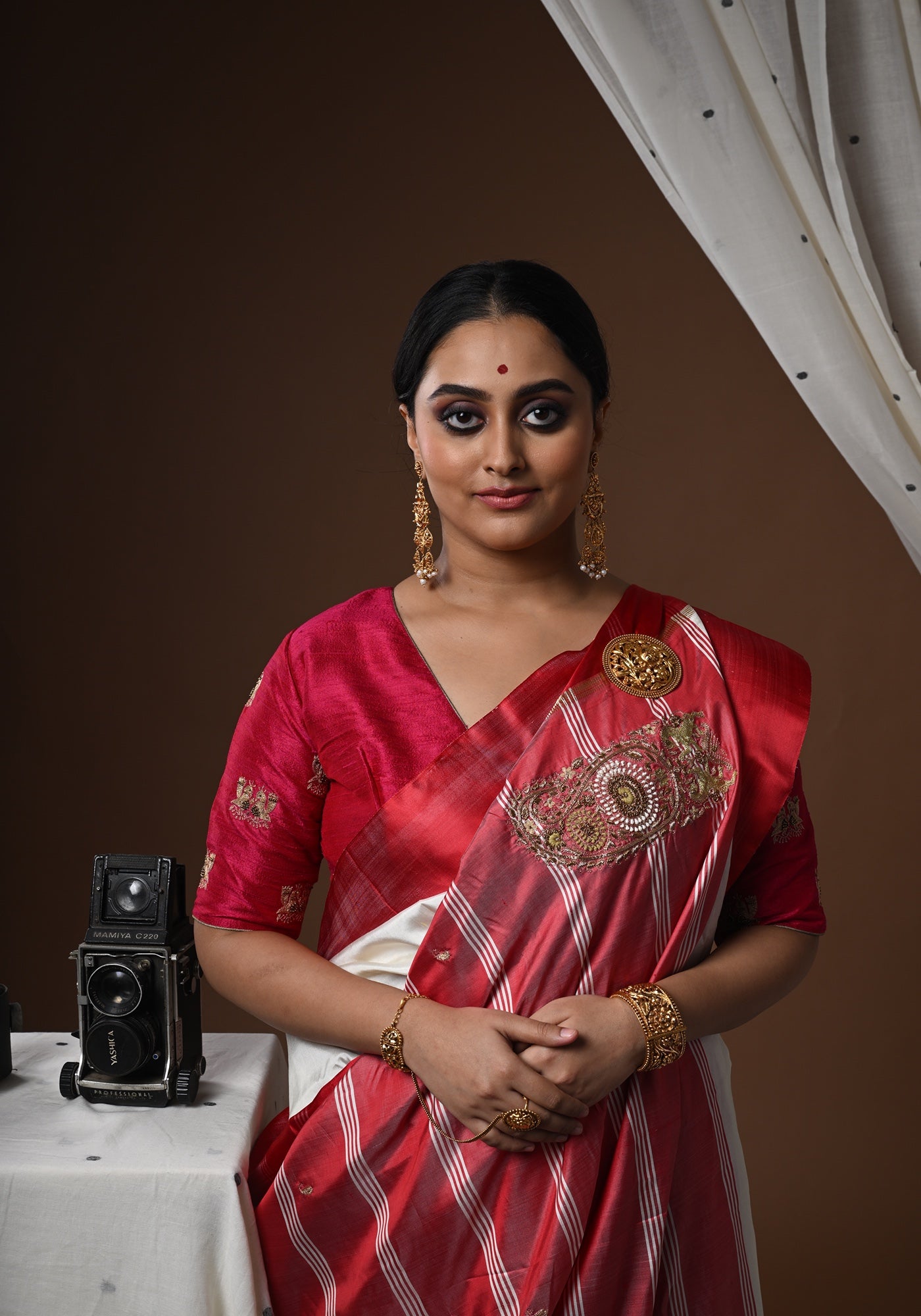 RANI JORA MAYUR BLOUSE
