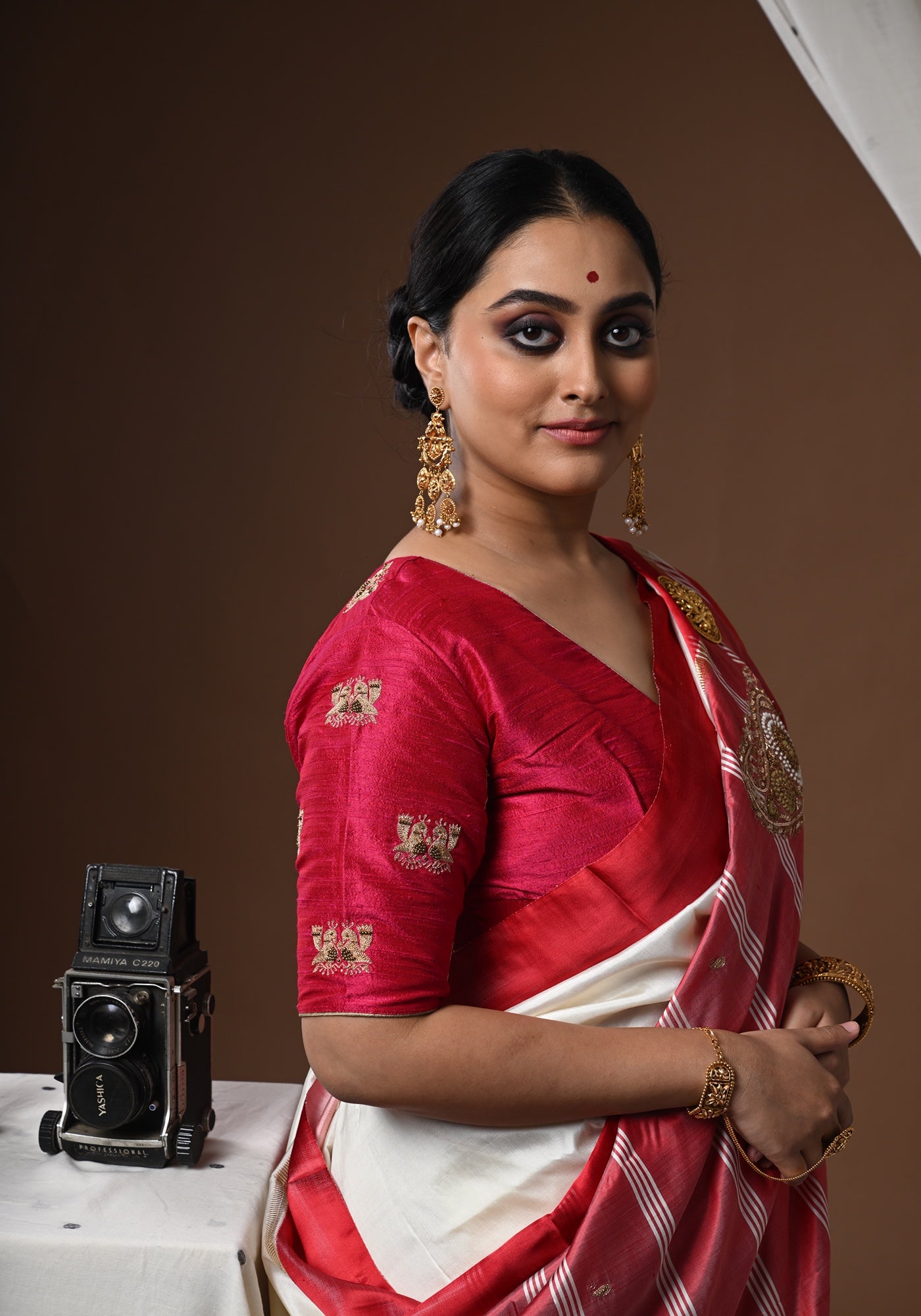 RANI JORA MAYUR BLOUSE