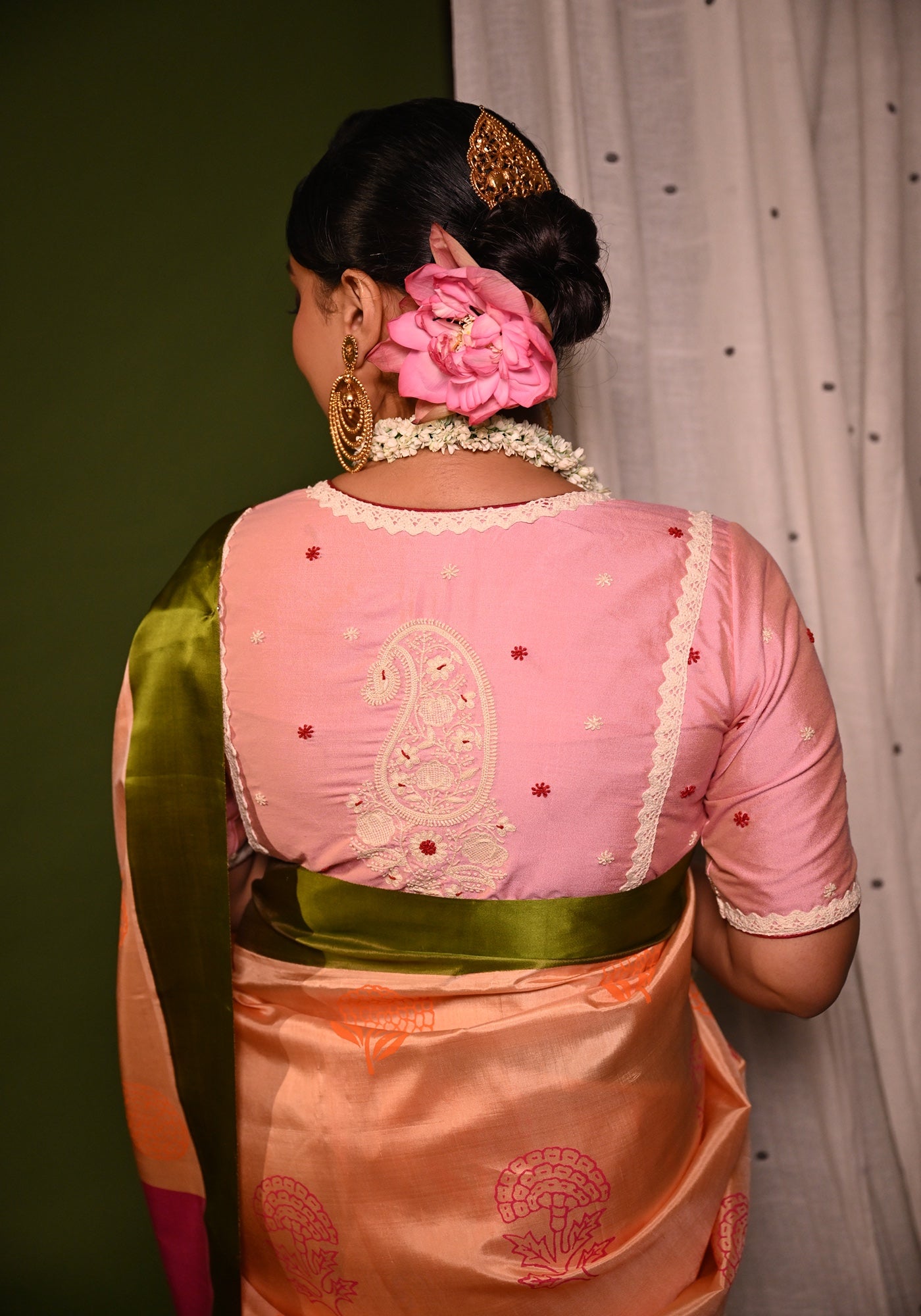 MISHTI DOI-MARIGOLD GOROD SAREE