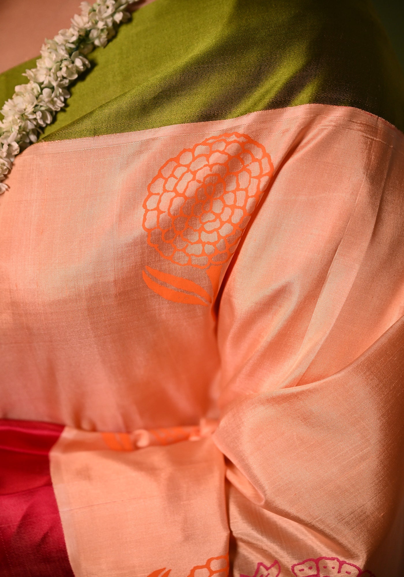MISHTI DOI-MARIGOLD GOROD SAREE