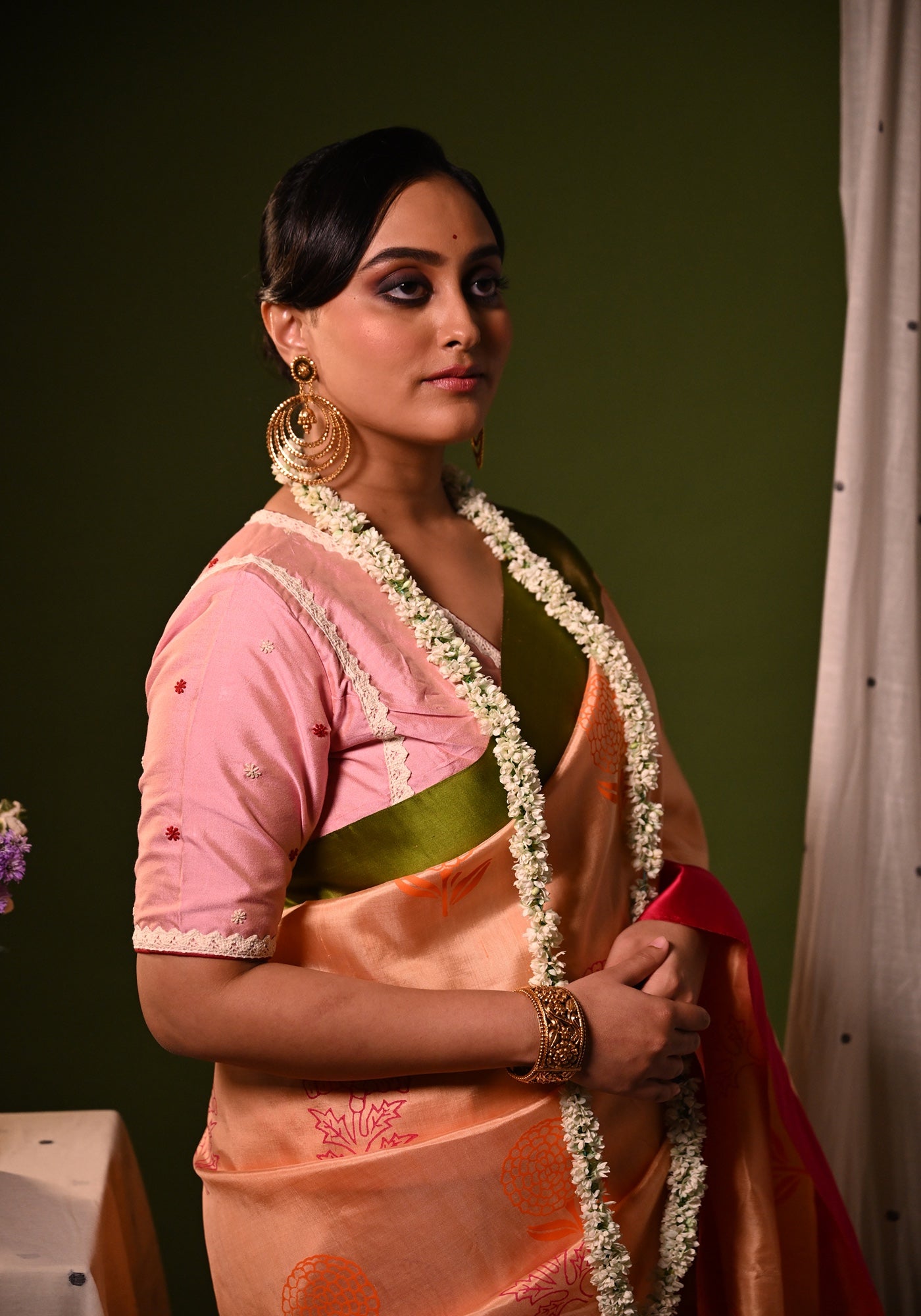 BLUSH PINK BIDISHA BLOUSE