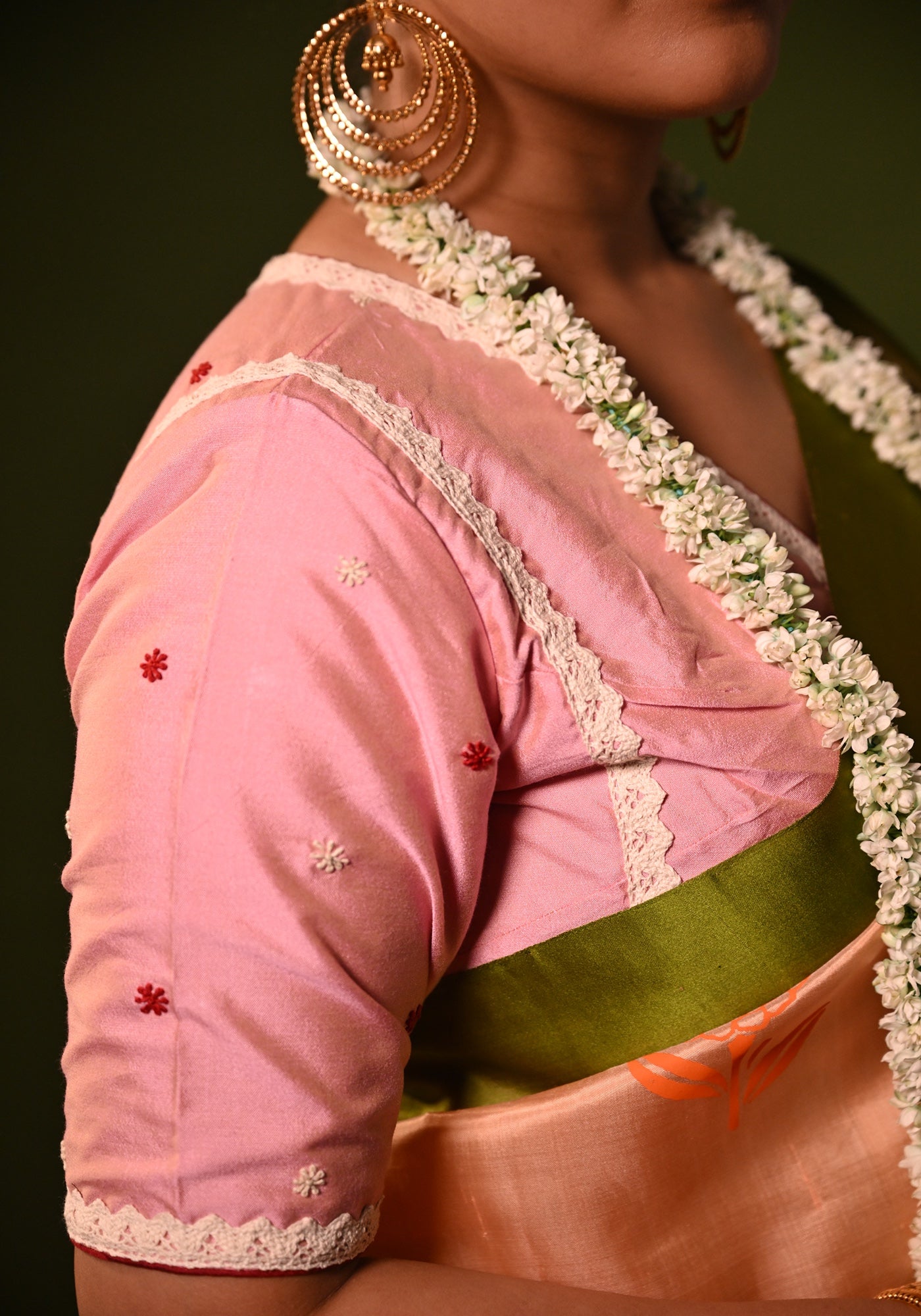 BLUSH PINK BIDISHA BLOUSE