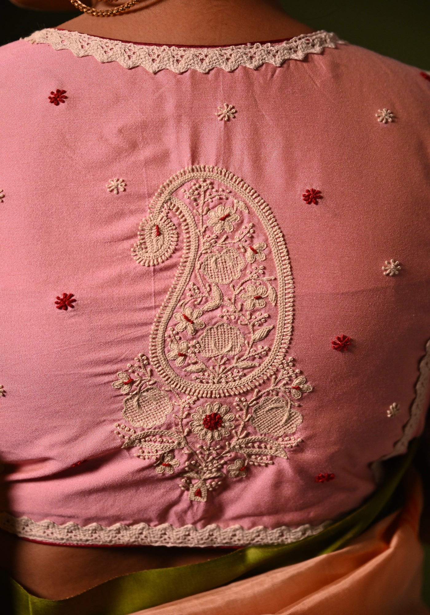 BLUSH PINK BIDISHA BLOUSE
