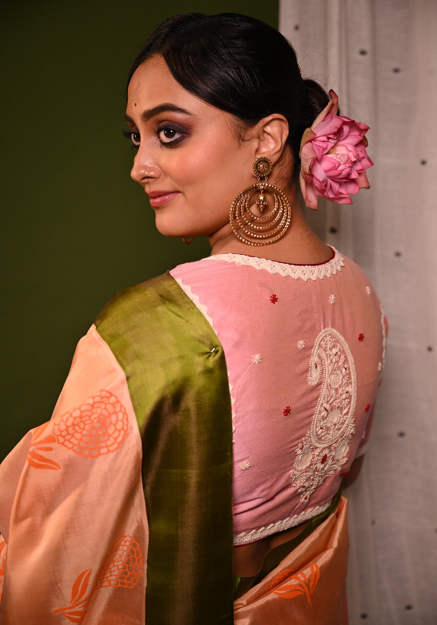 BLUSH PINK BIDISHA BLOUSE