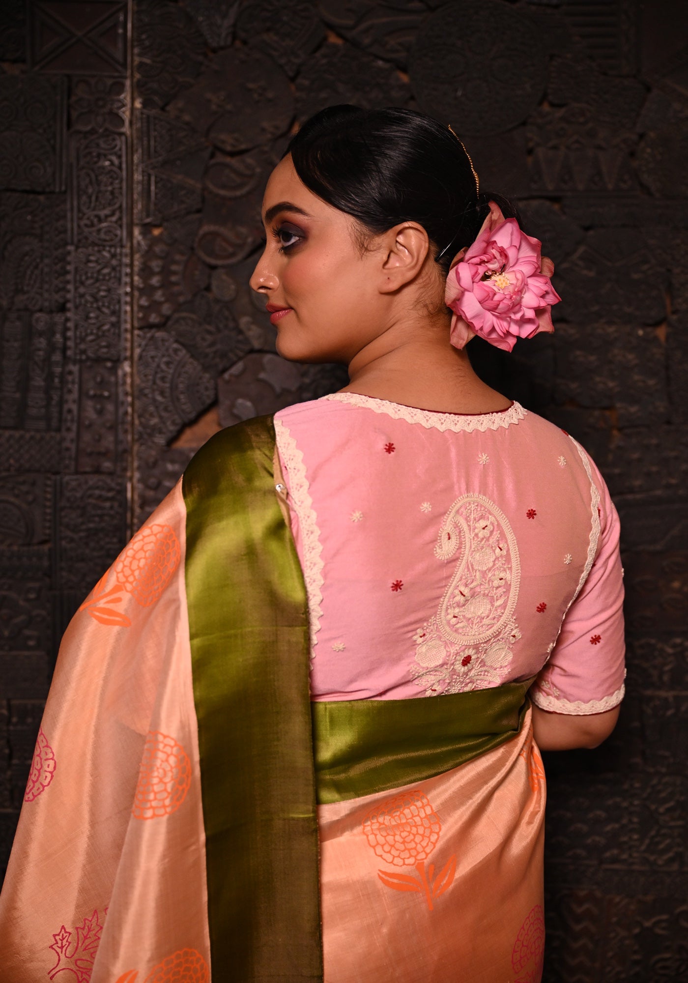 BLUSH PINK BIDISHA BLOUSE