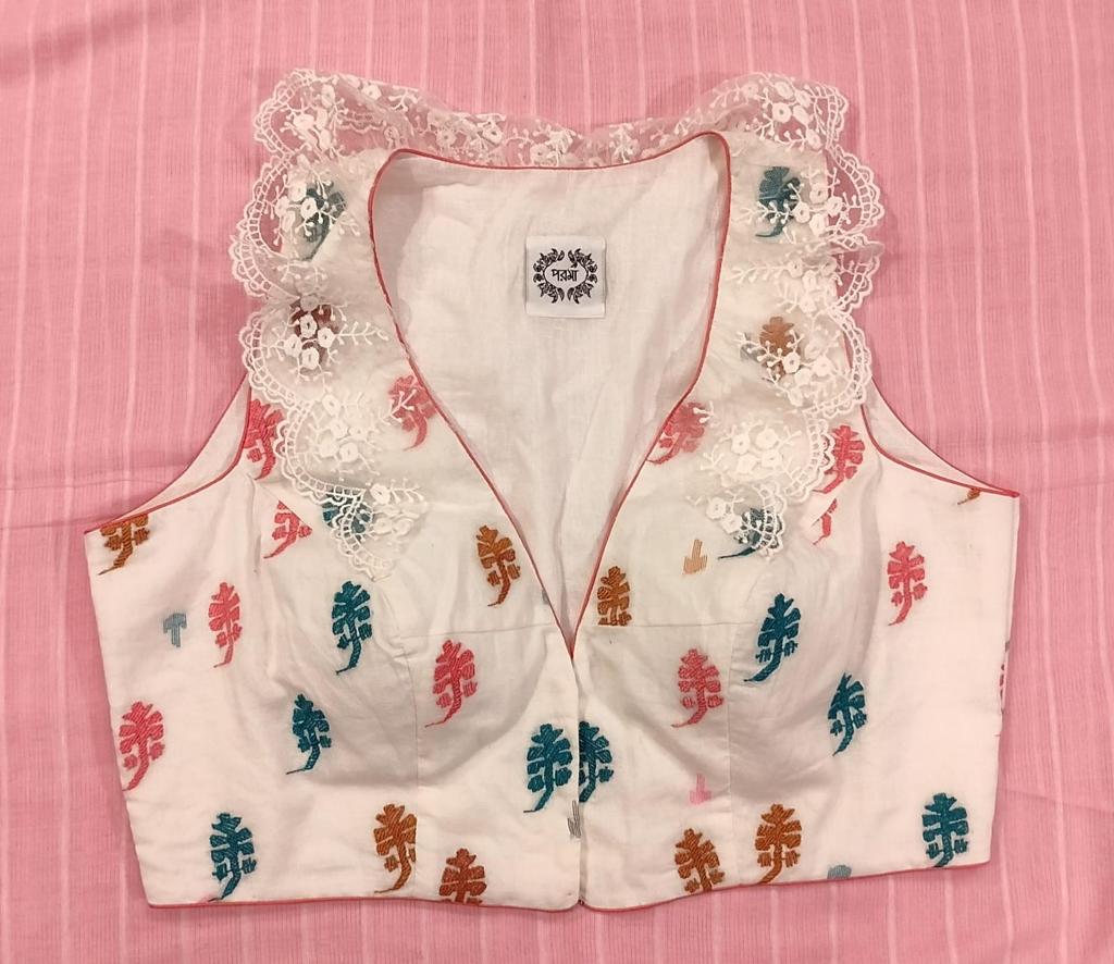 BANANI BELPATA MOTIF JAMDANI BLOUSE