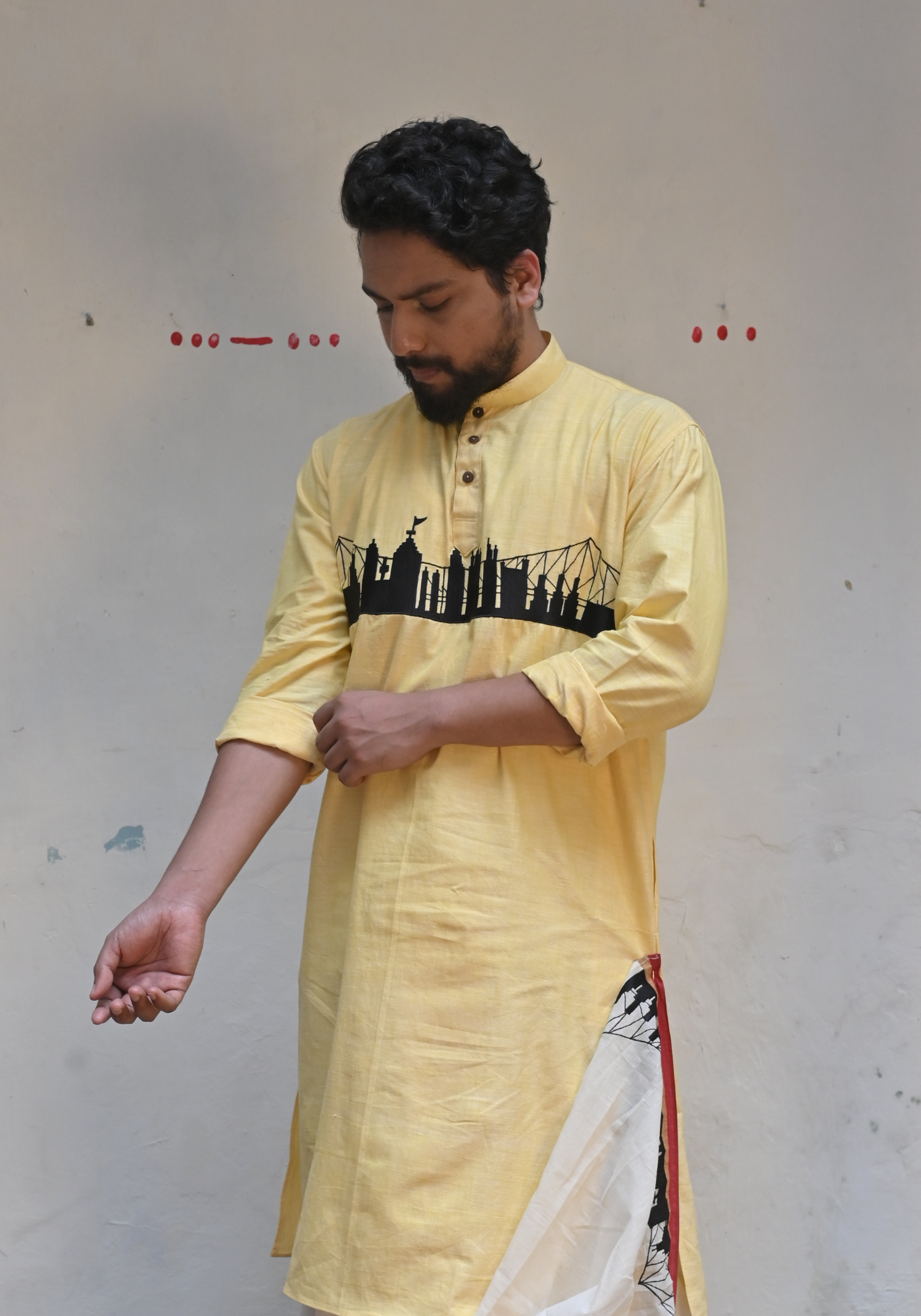 Calcutta Skyline Kurta