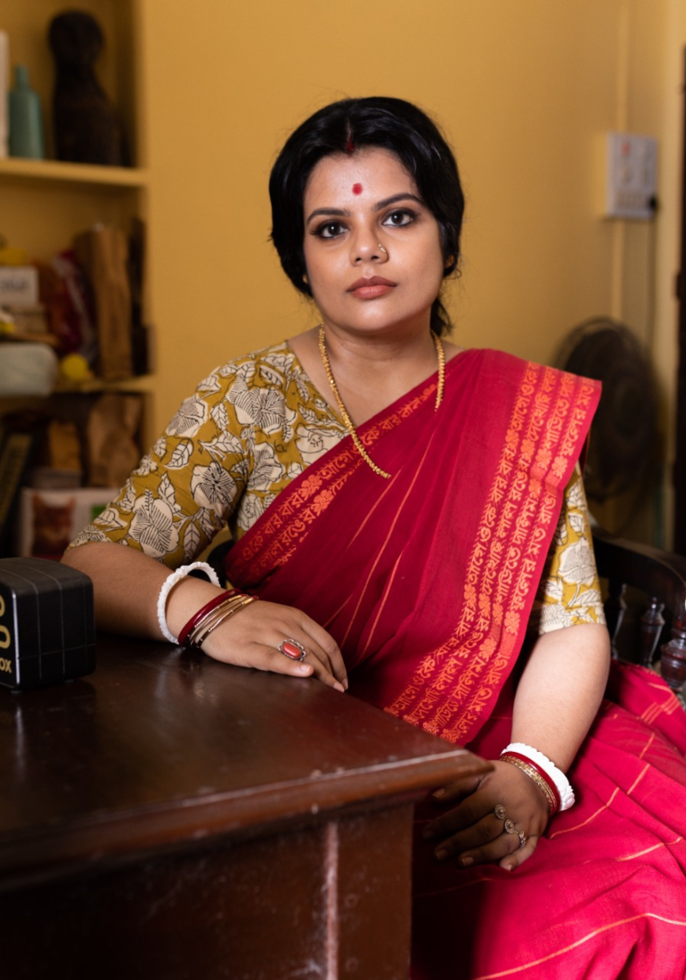 SUDHA - DEEP RED (STR)