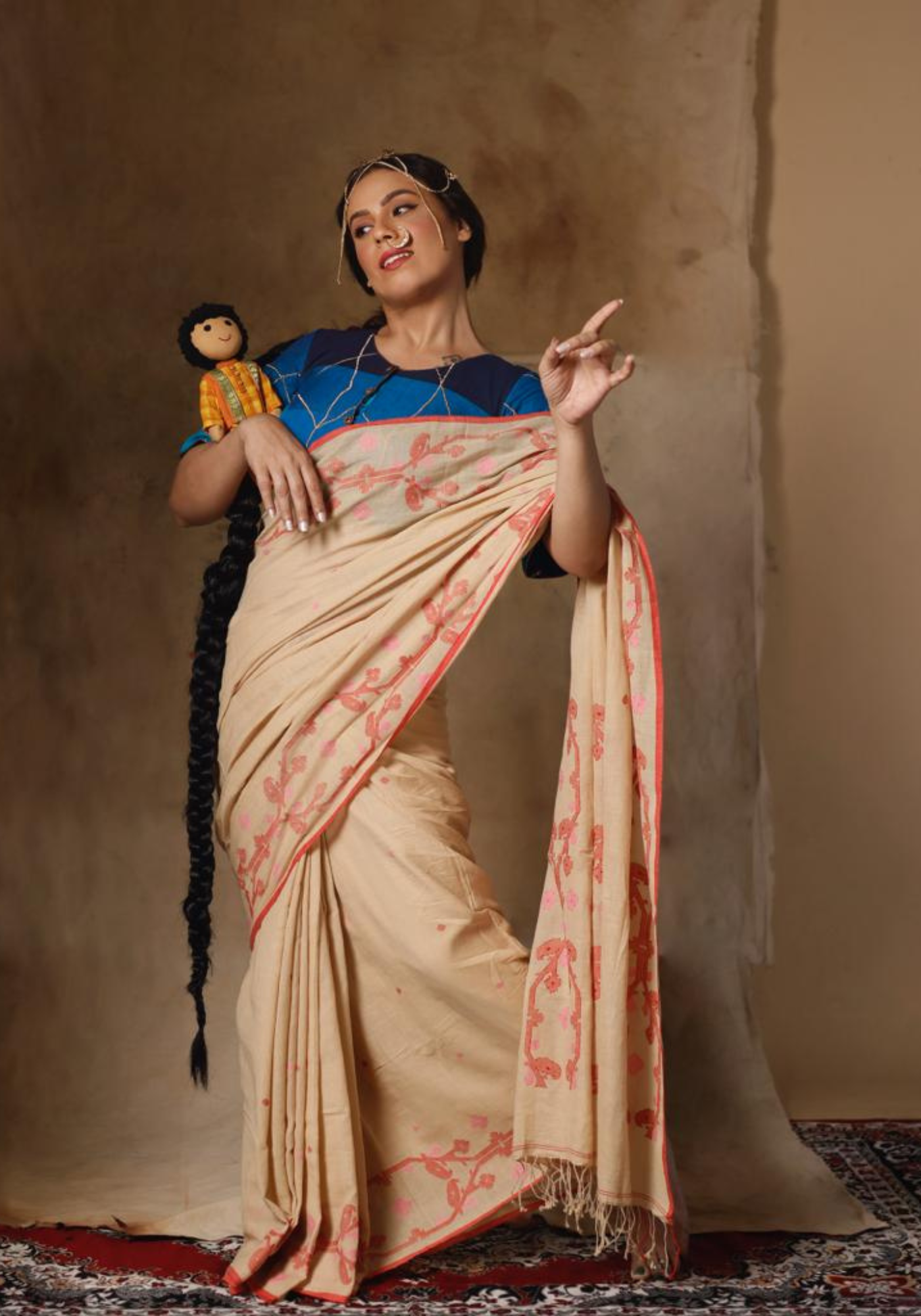 Traditional 2024 saree photoshoot