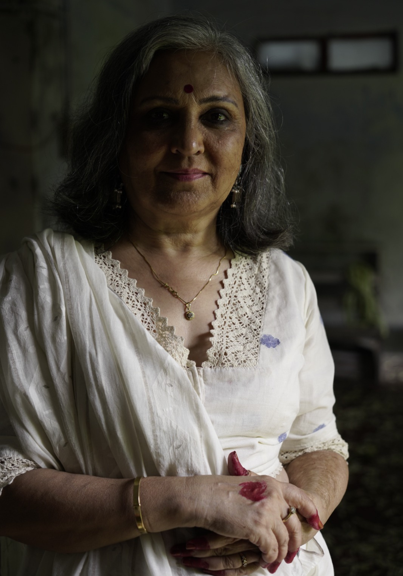 NEEL PHOOL JAMDANI BLOUSE