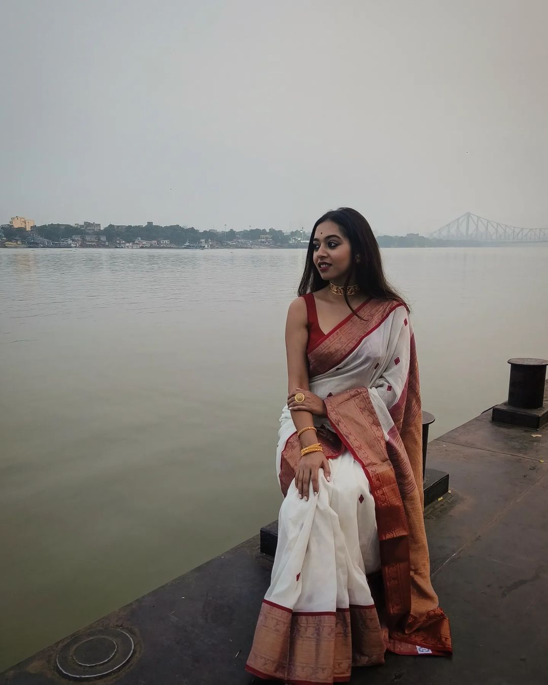 ZARI MAYUR PAAR TANT SAREE