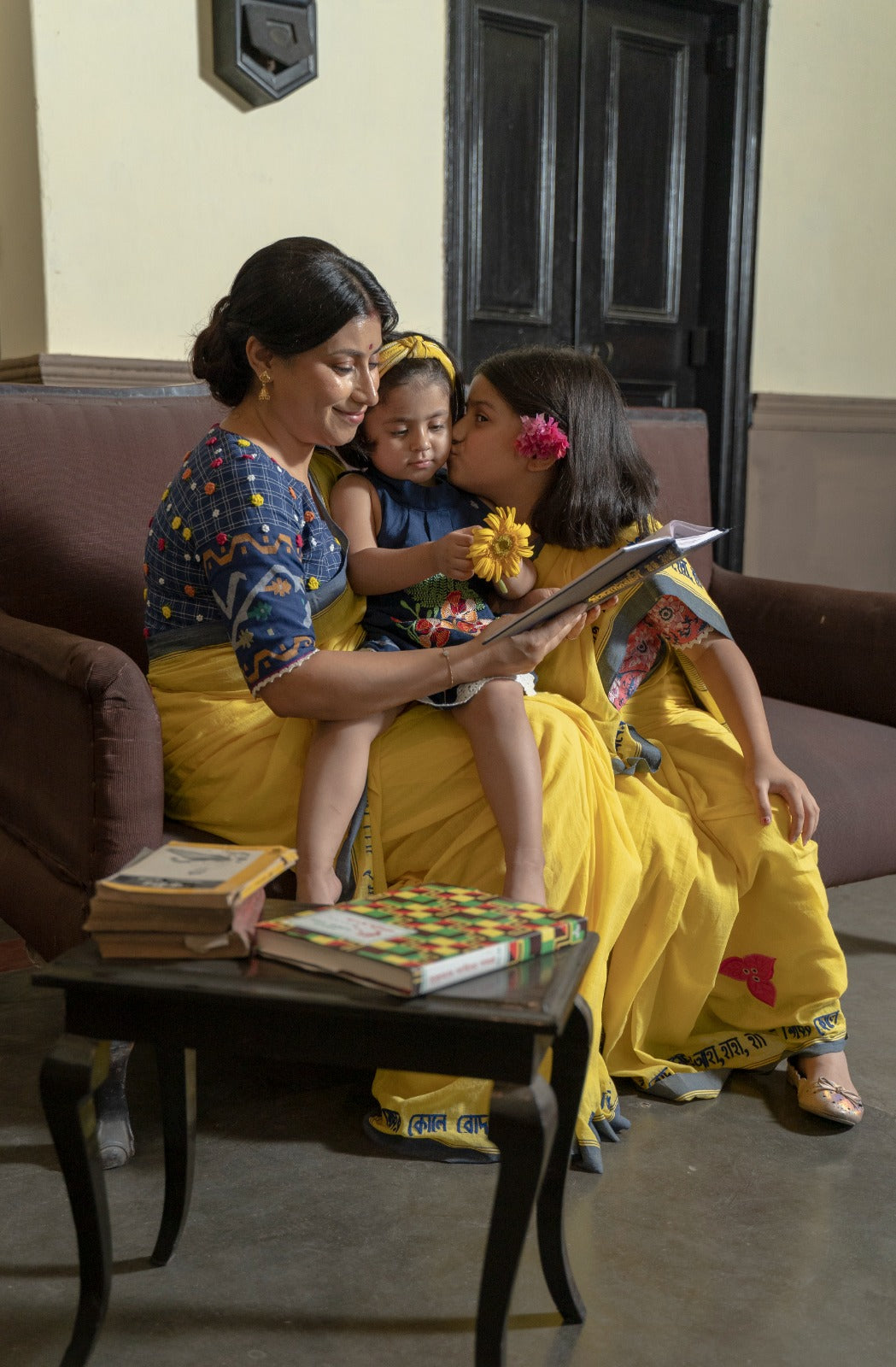 Megher koley Saree (Kids)