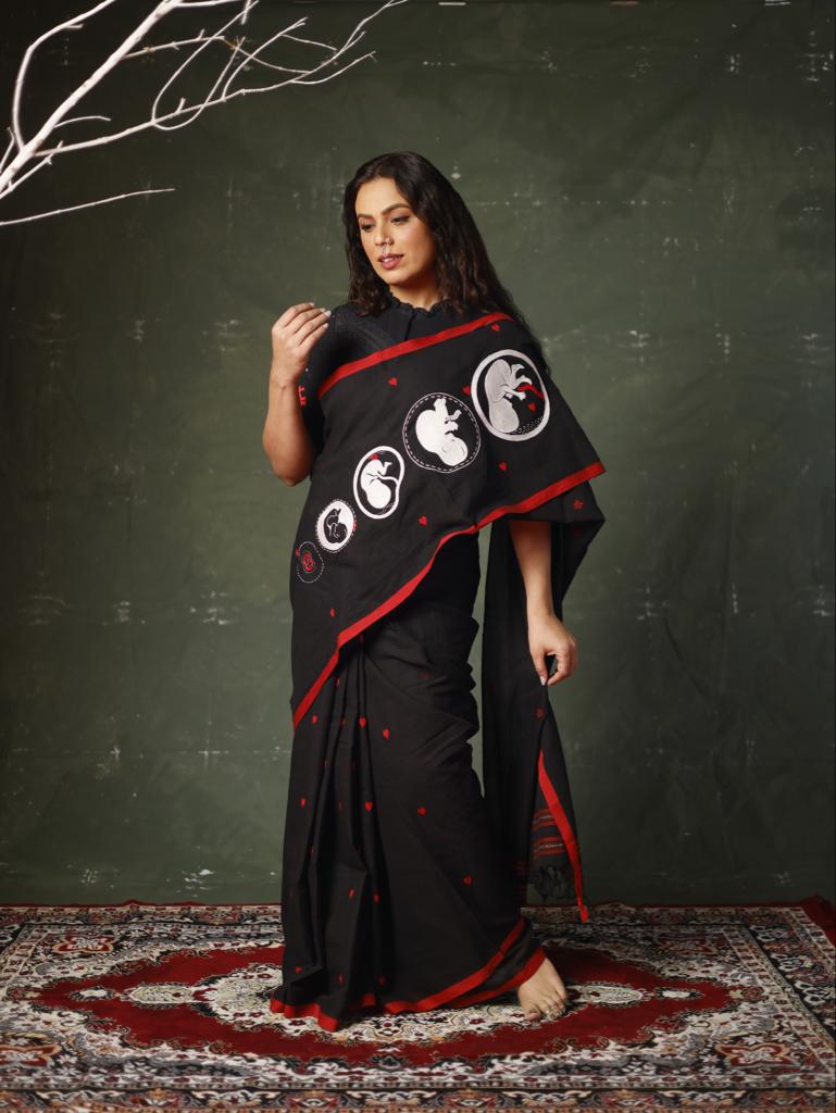 Womb to Heart Saree