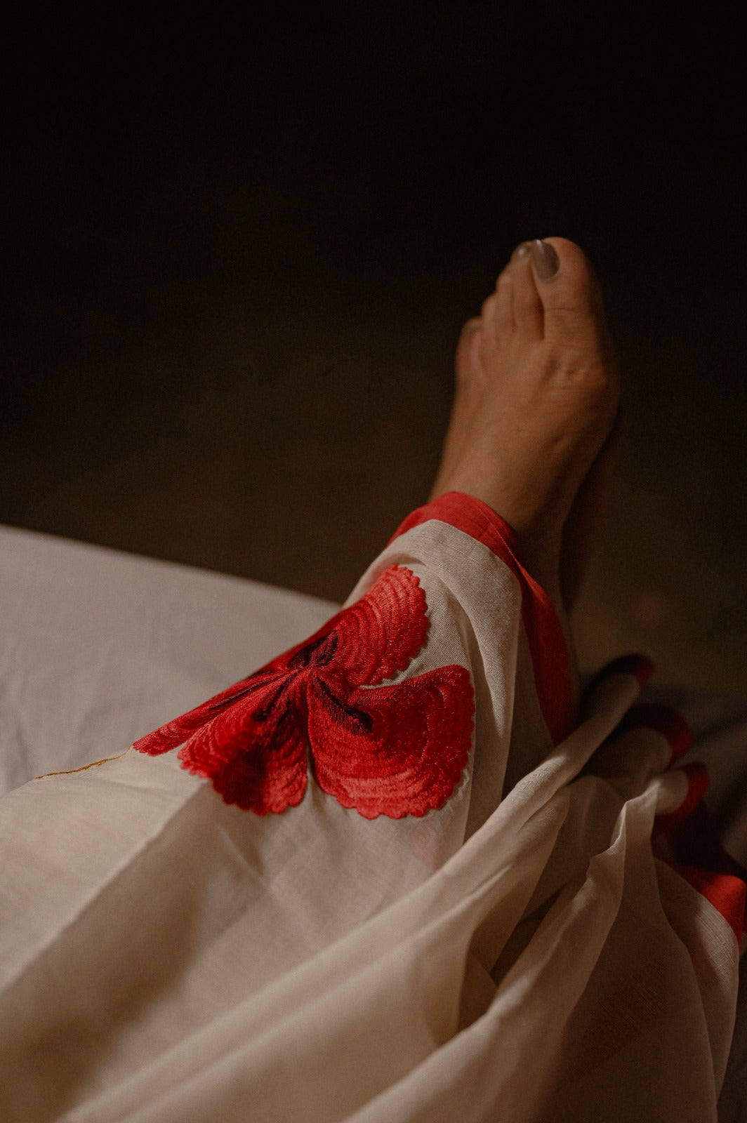 CHEMBARATHI (HIBISCUS) SAREE