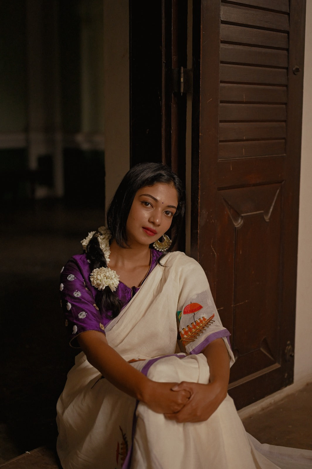 KERALA SNAKE BOAT SAREE