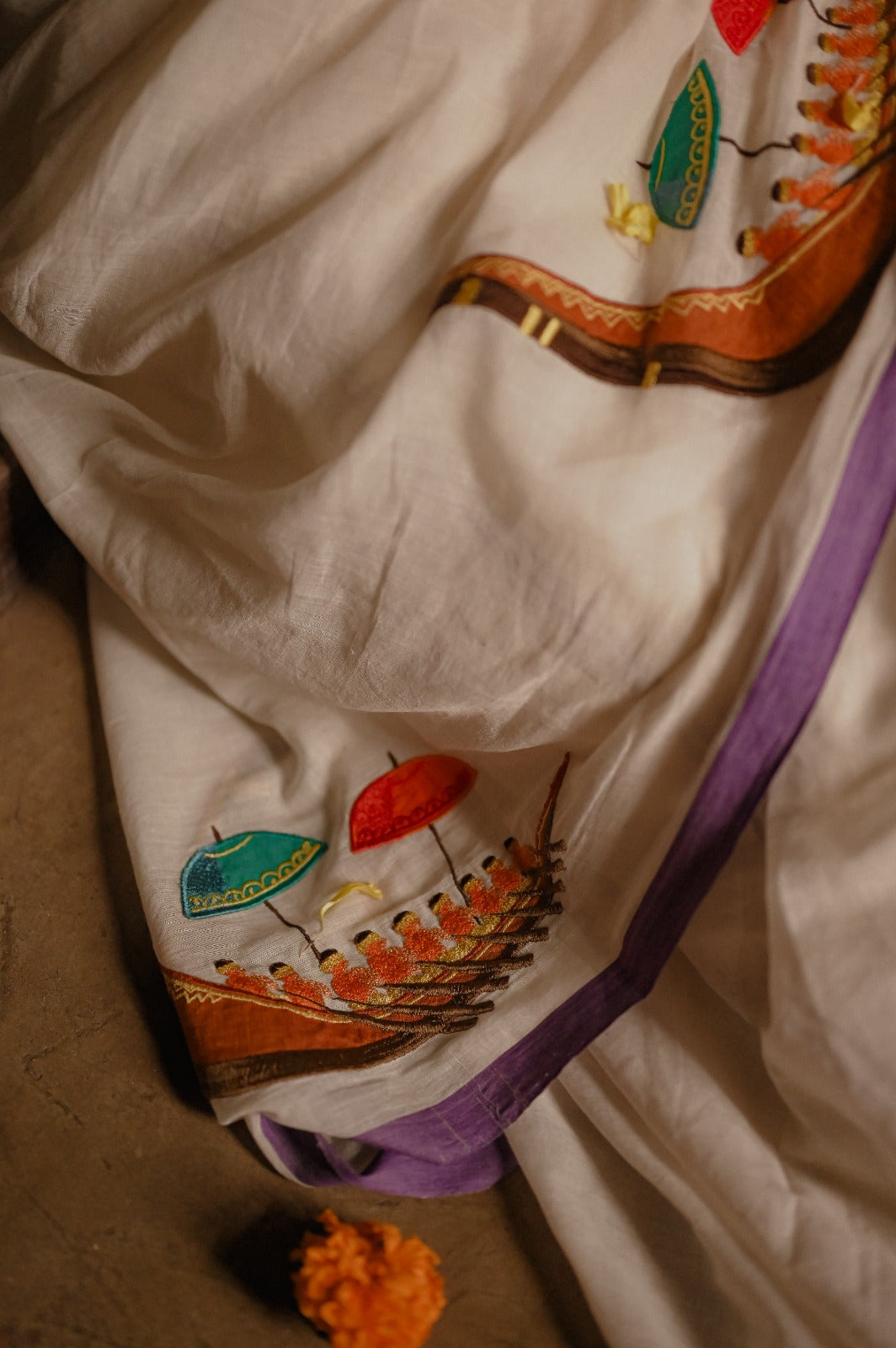 KERALA SNAKE BOAT SAREE