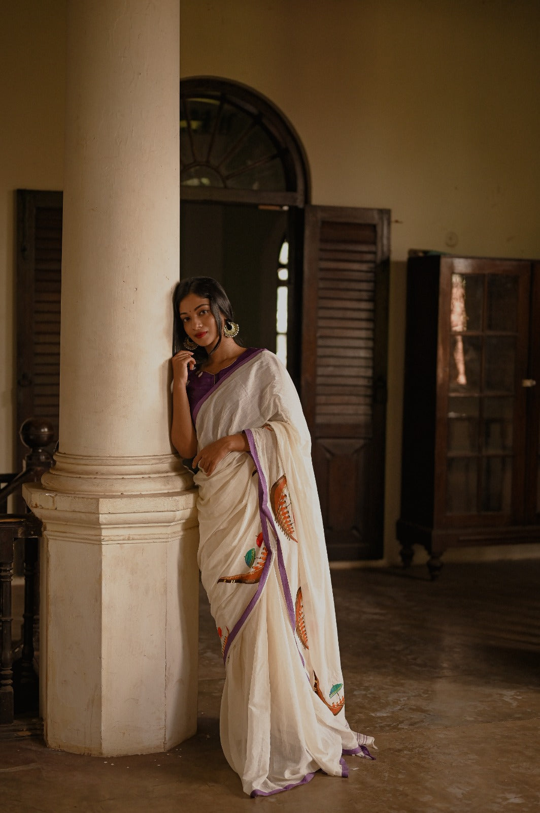KERALA SNAKE BOAT SAREE