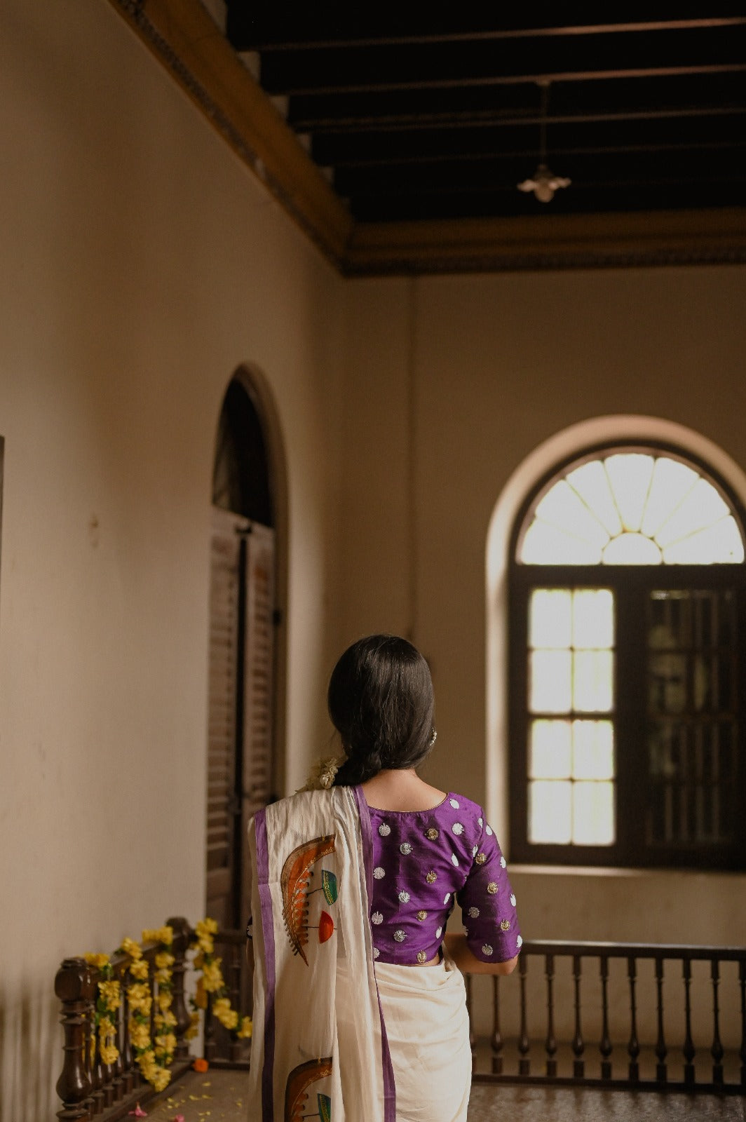 KERALA SNAKE BOAT SAREE