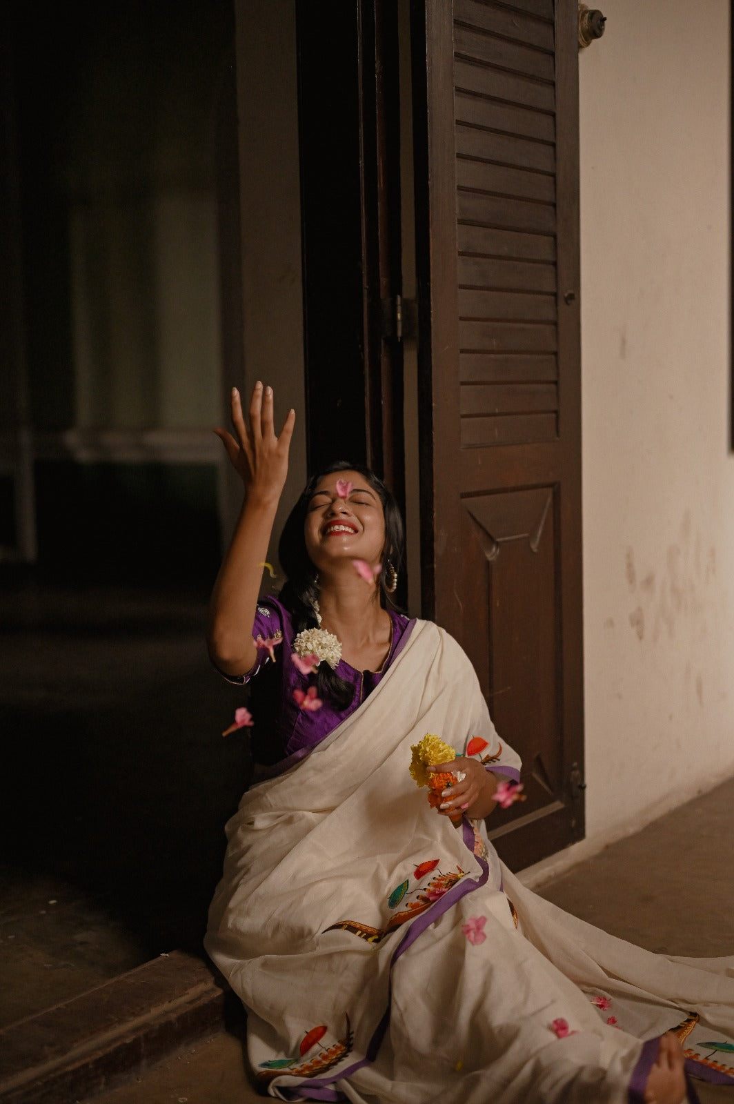 KERALA SNAKE BOAT SAREE