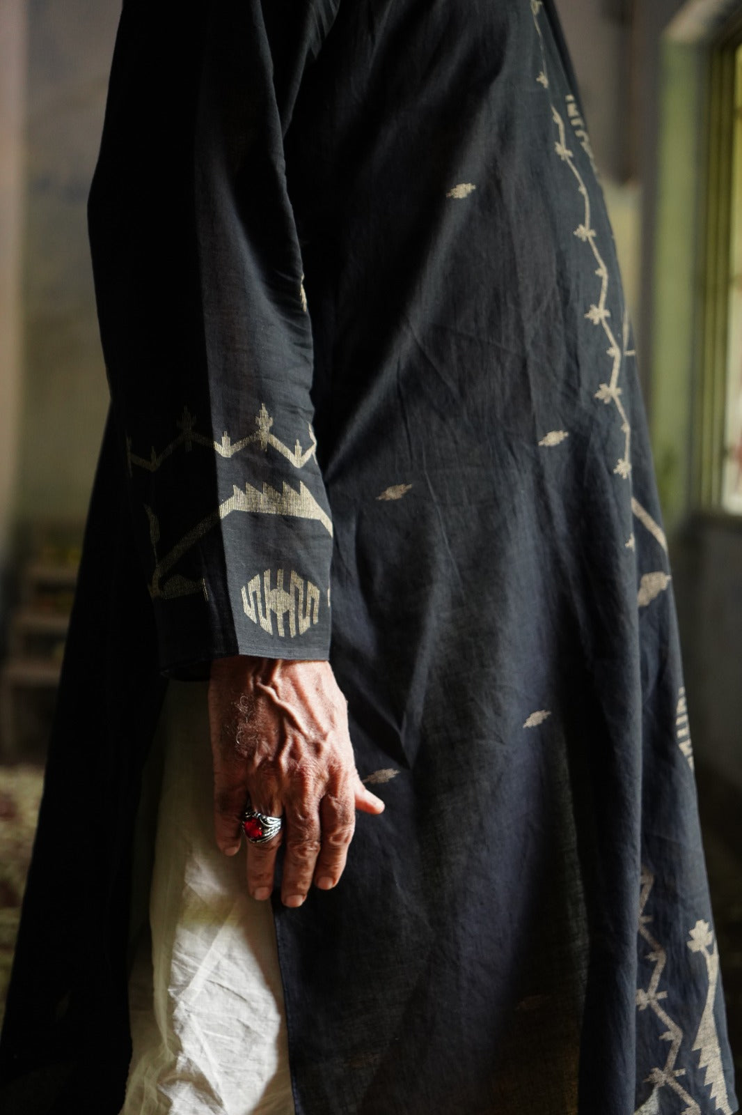 FURSAT BLACK KURTA