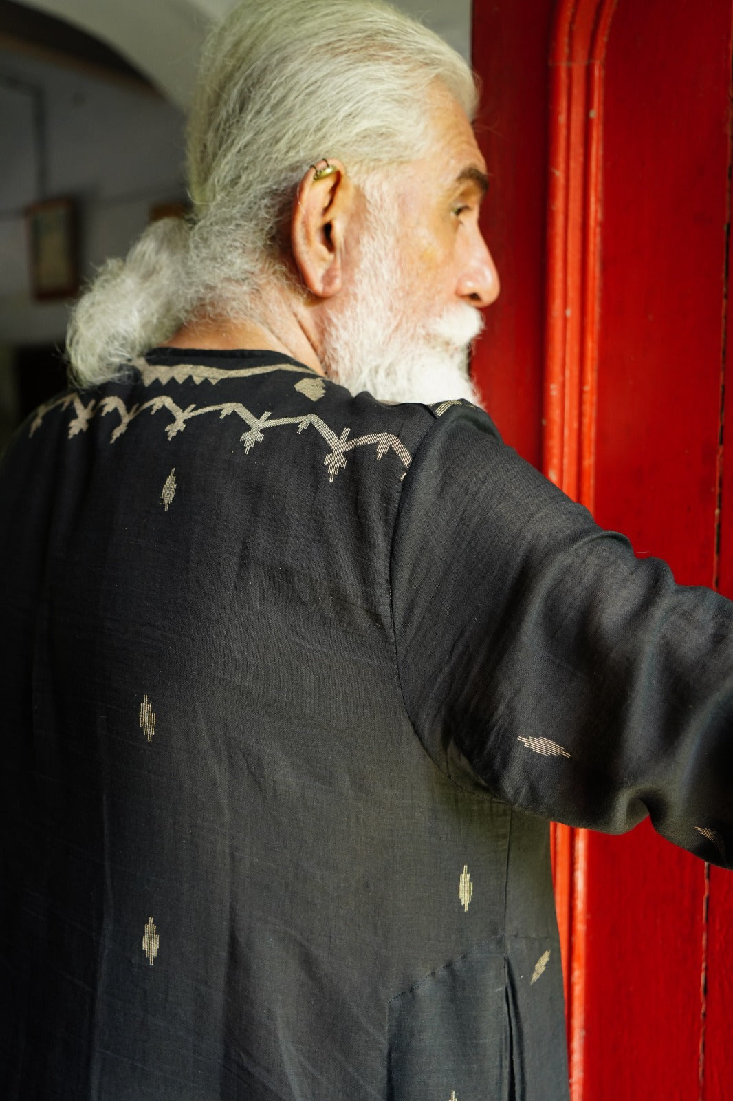 FURSAT BLACK KURTA