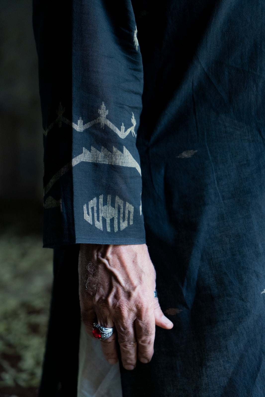 FURSAT BLACK KURTA