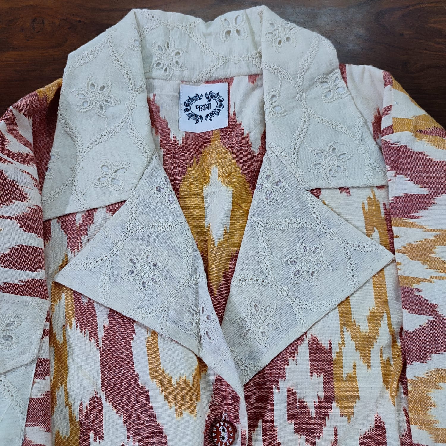 FIRNI MISHTI DOI SHORT-JACKET BLOUSE