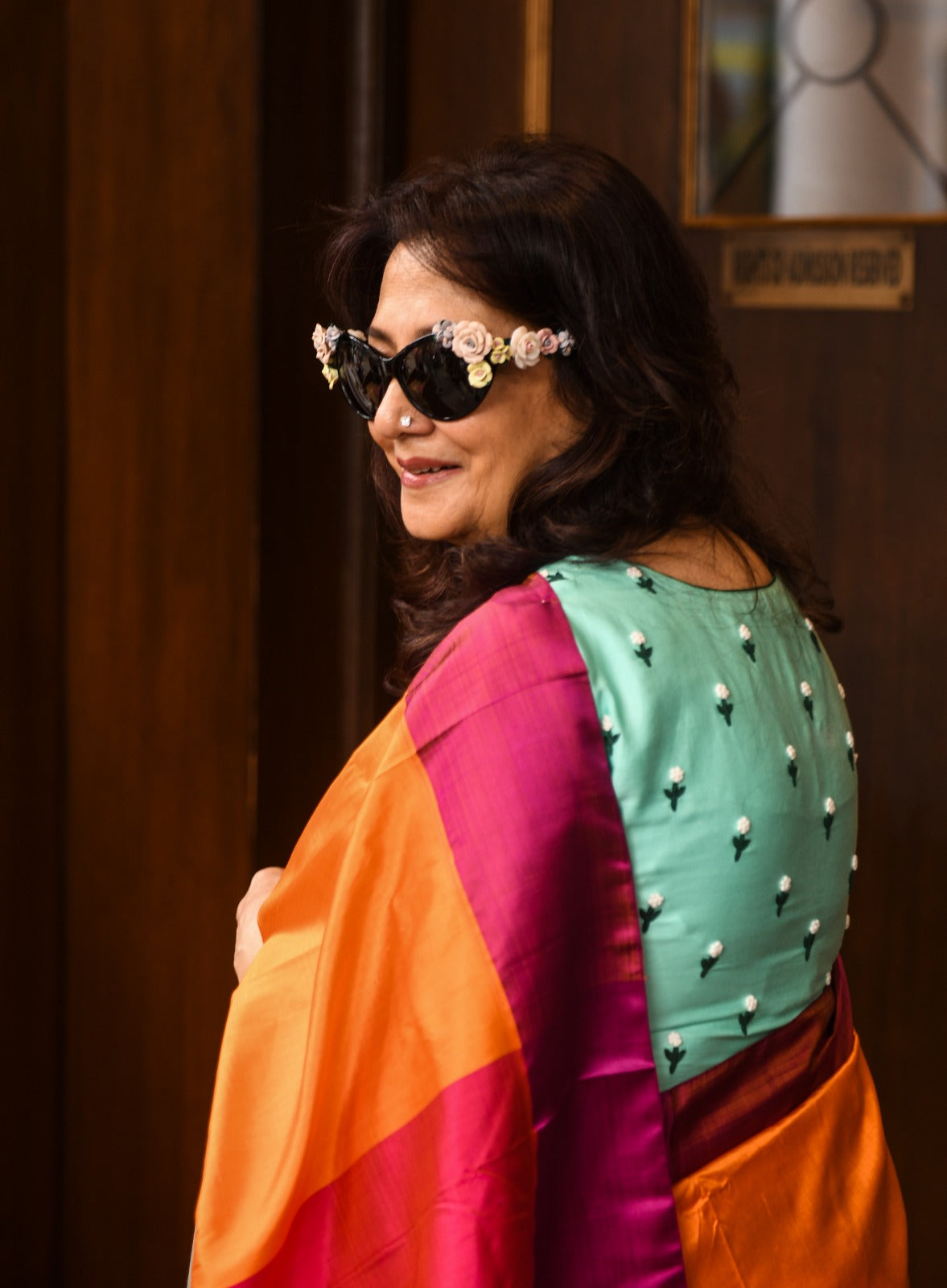 ORANGE JUICE AND LEMON GOROD SAREE