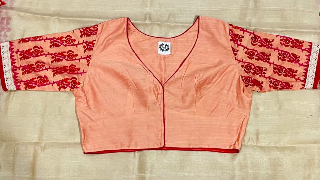 GOLAP BAGAN PEACH BLOUSE