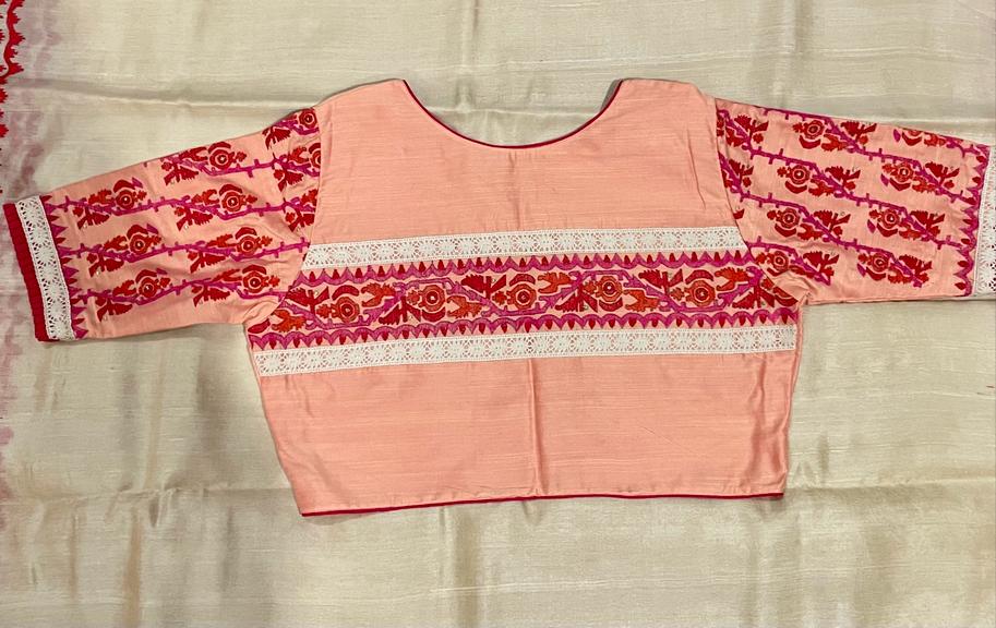 GOLAP BAGAN PEACH BLOUSE