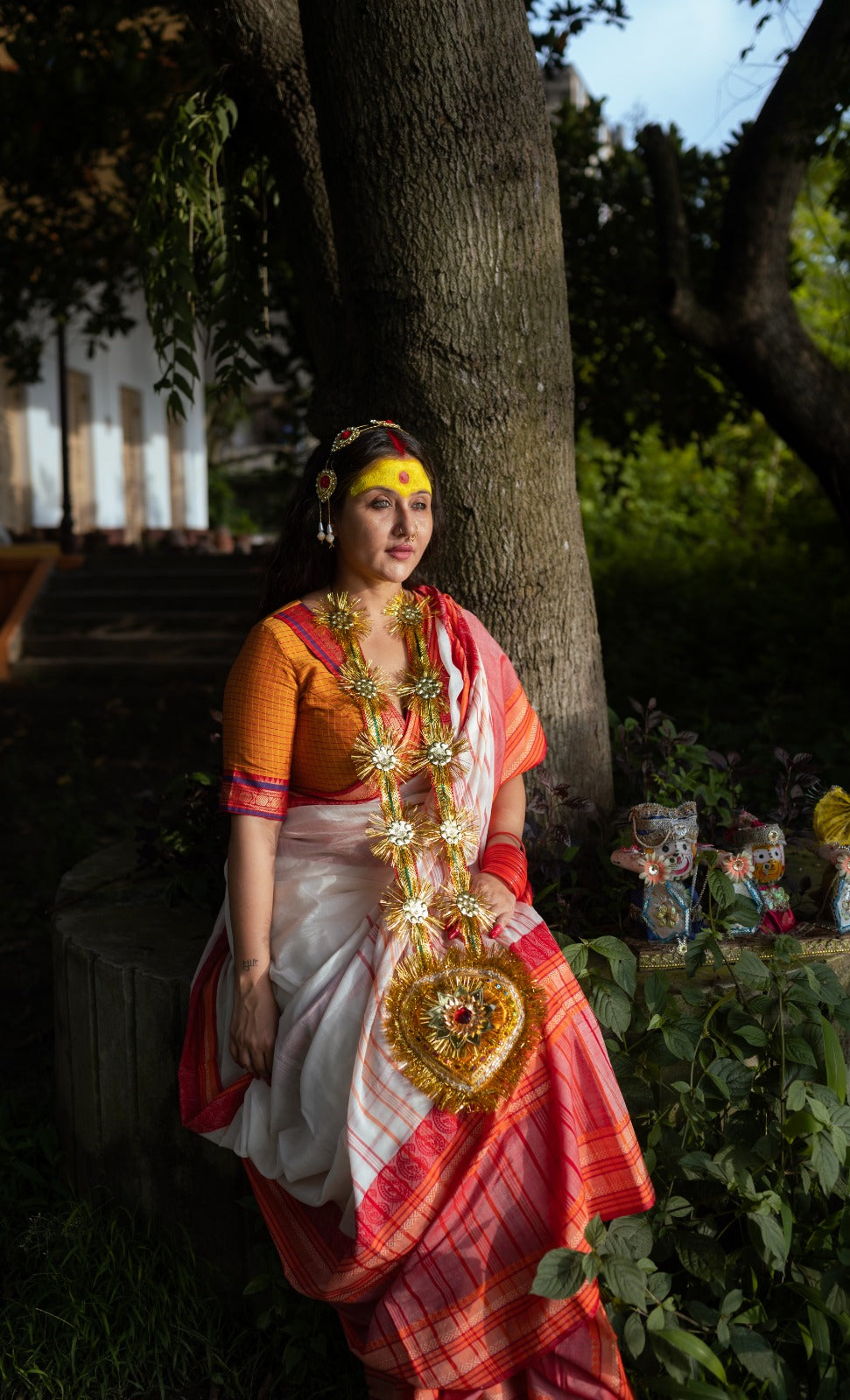 LAAL KOMOLA MAHA PAAR SAREE