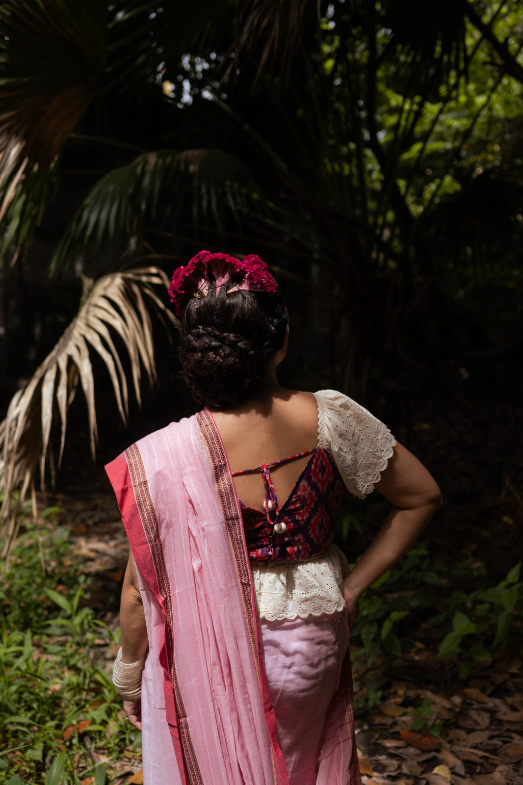 IKKAT HAKOBA FROCK BLOUSE