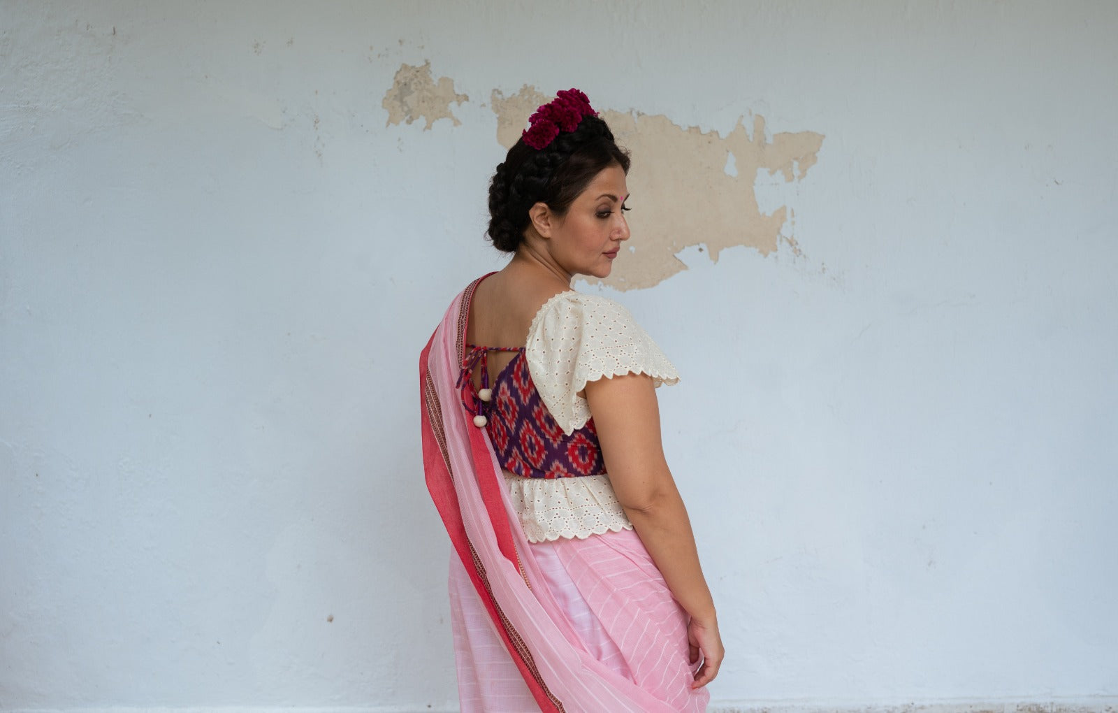 IKKAT HAKOBA FROCK BLOUSE