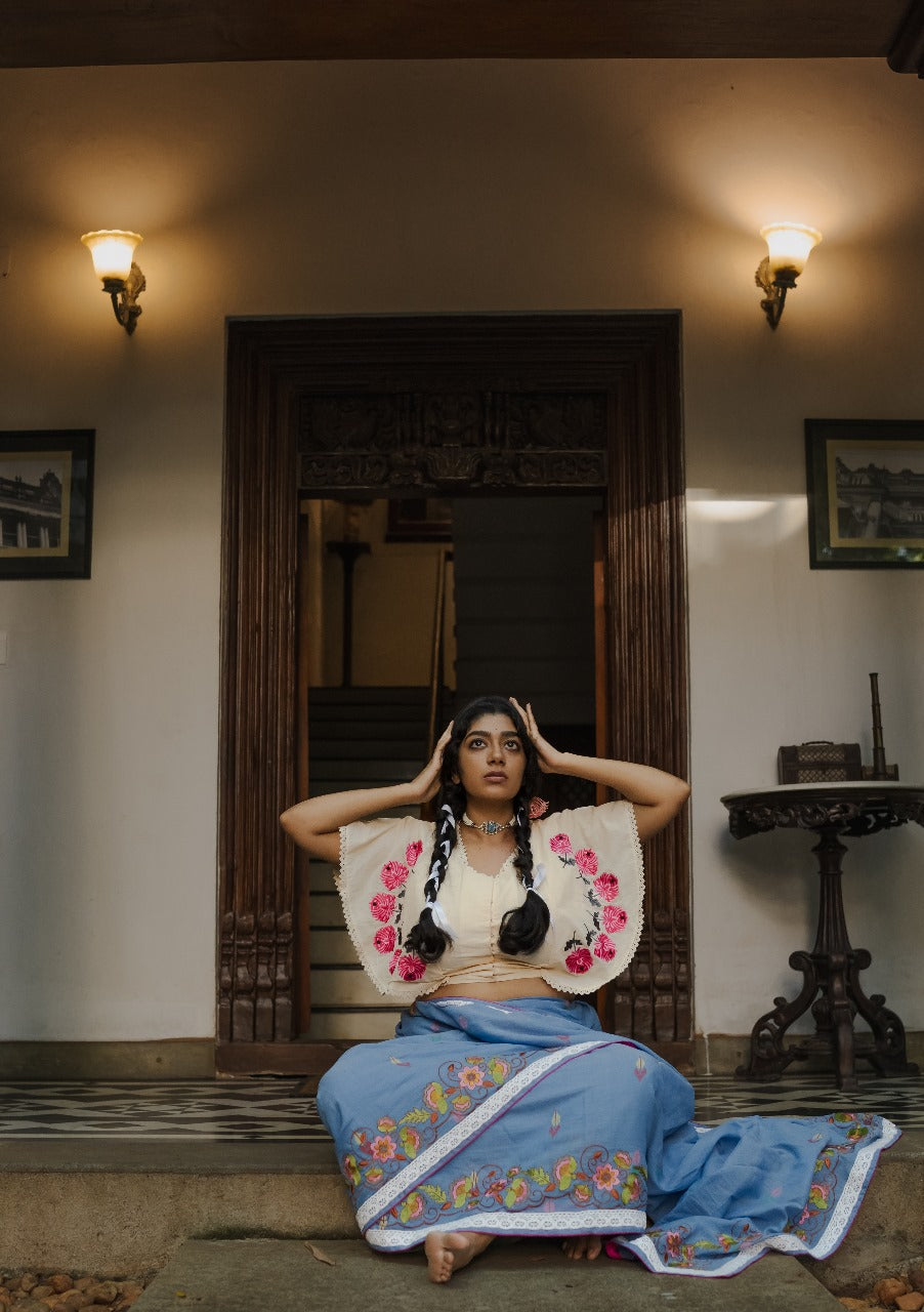 PINK DAHLIA RUMAL BLOUSE