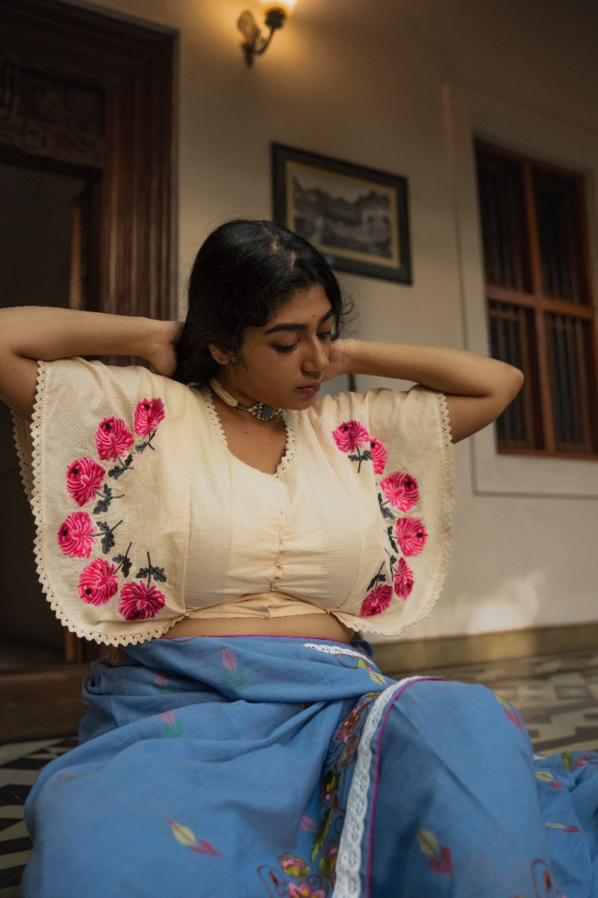 PINK DAHLIA RUMAL BLOUSE