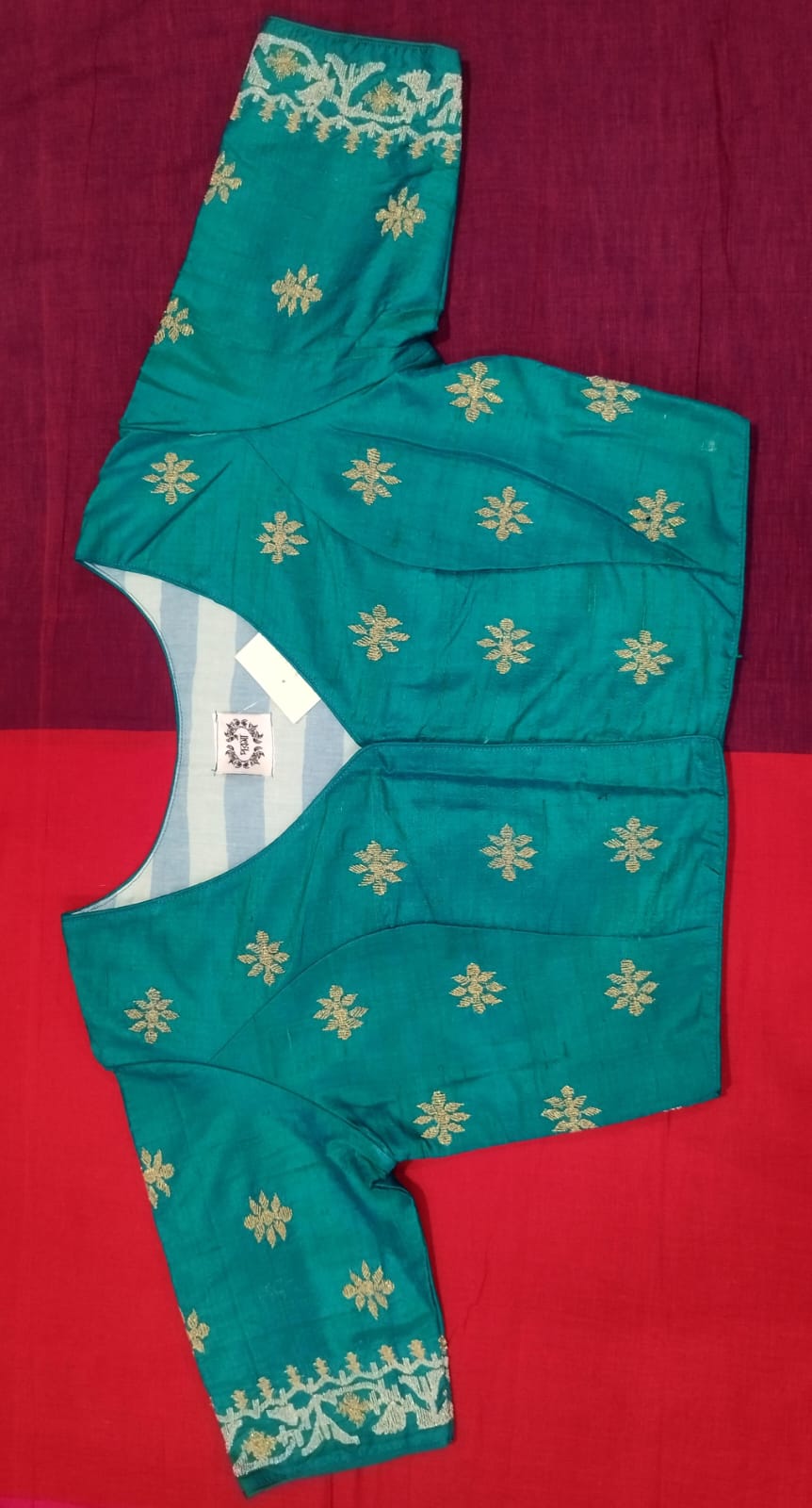 TEAL SONA RUPO COCKTAIL (BLOUSE)