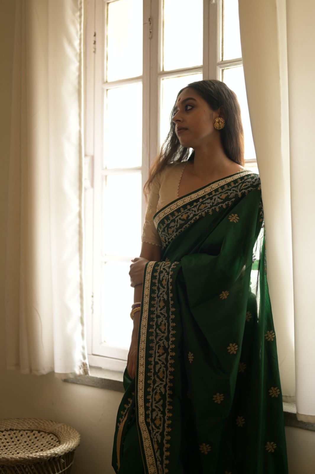 ARATI KORAT PHOOL SILK SAREE