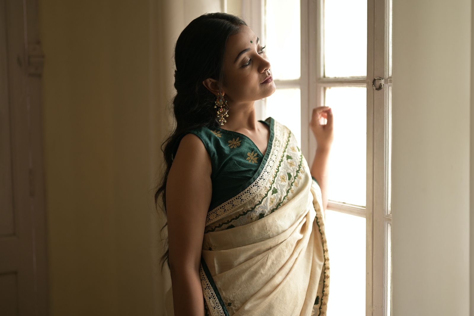 BANI EMERALD SONA RUPA BLOUSE