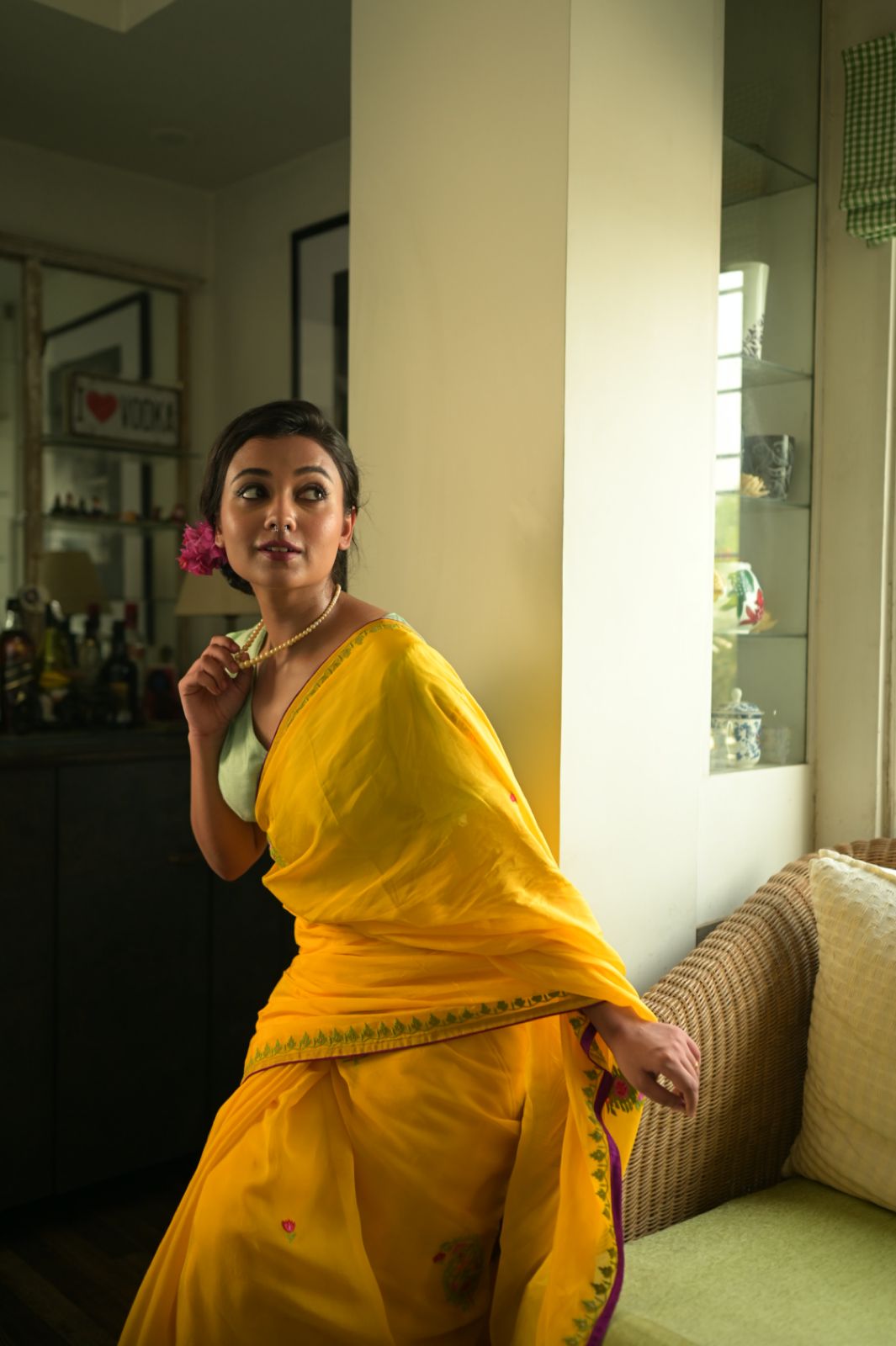 PAROMITA KOLKA ORGANZA BLOUSE