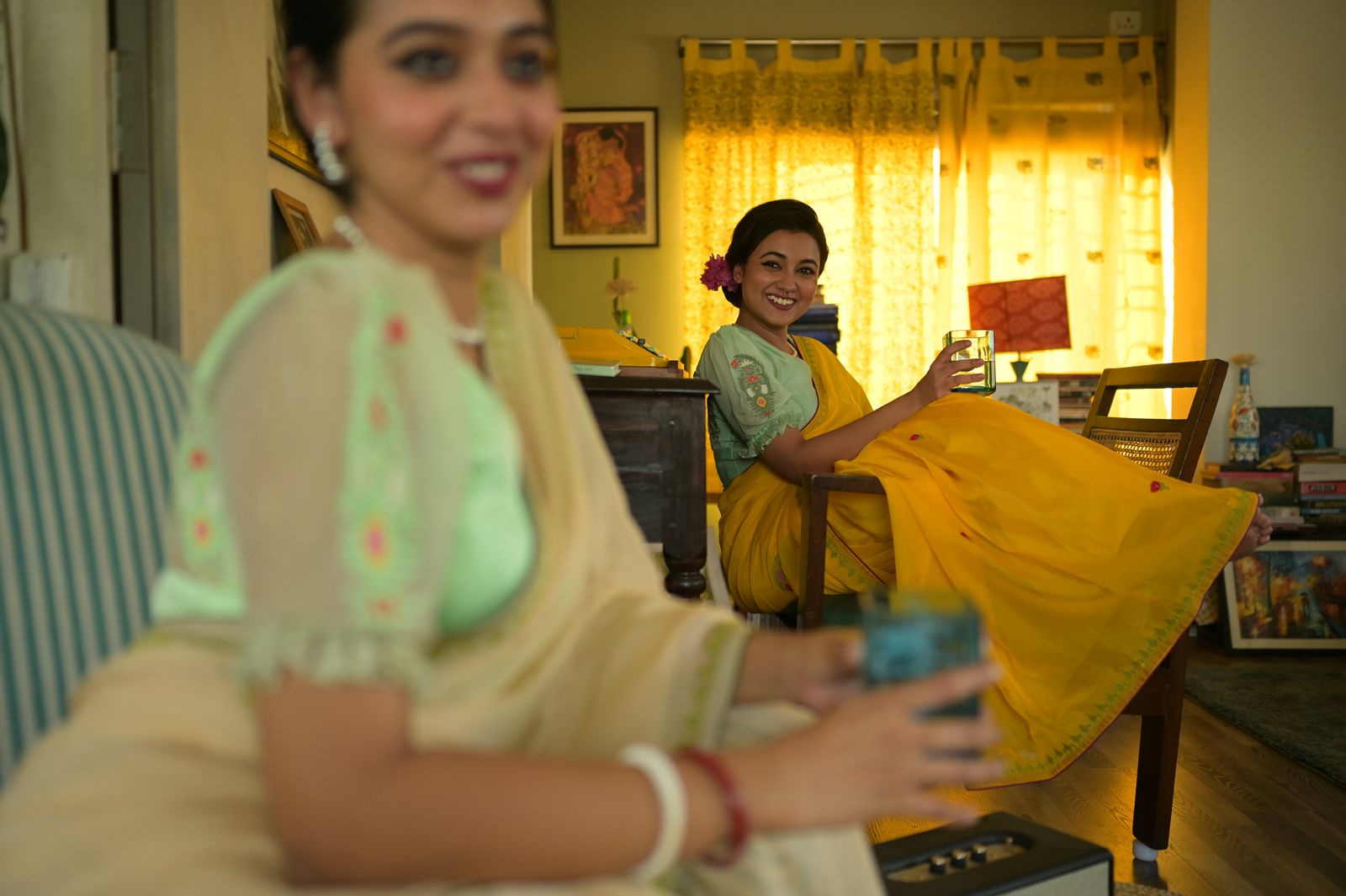 PAROMITA KOLKA ORGANZA SAREE