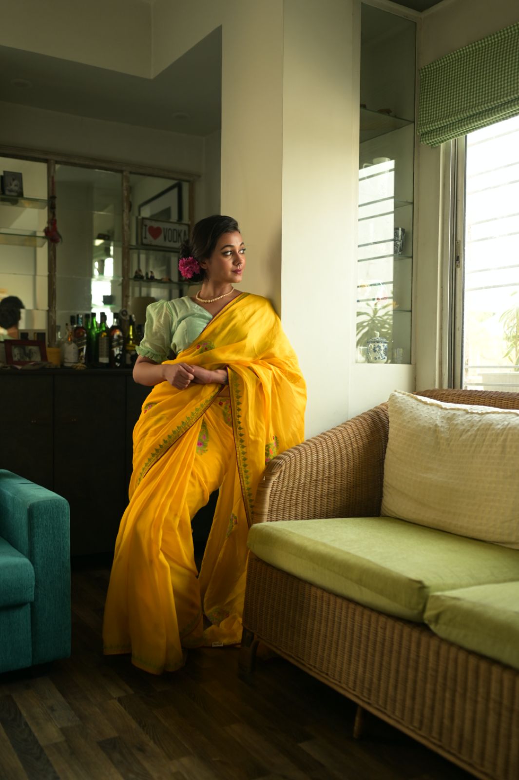 PAROMITA KOLKA ORGANZA SAREE