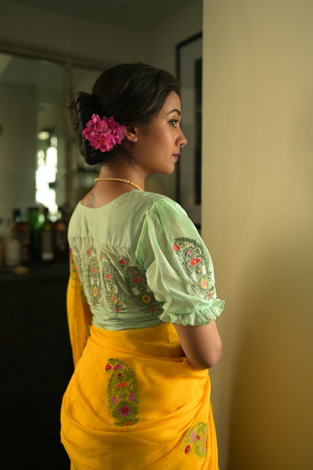 PAROMITA KOLKA ORGANZA SAREE