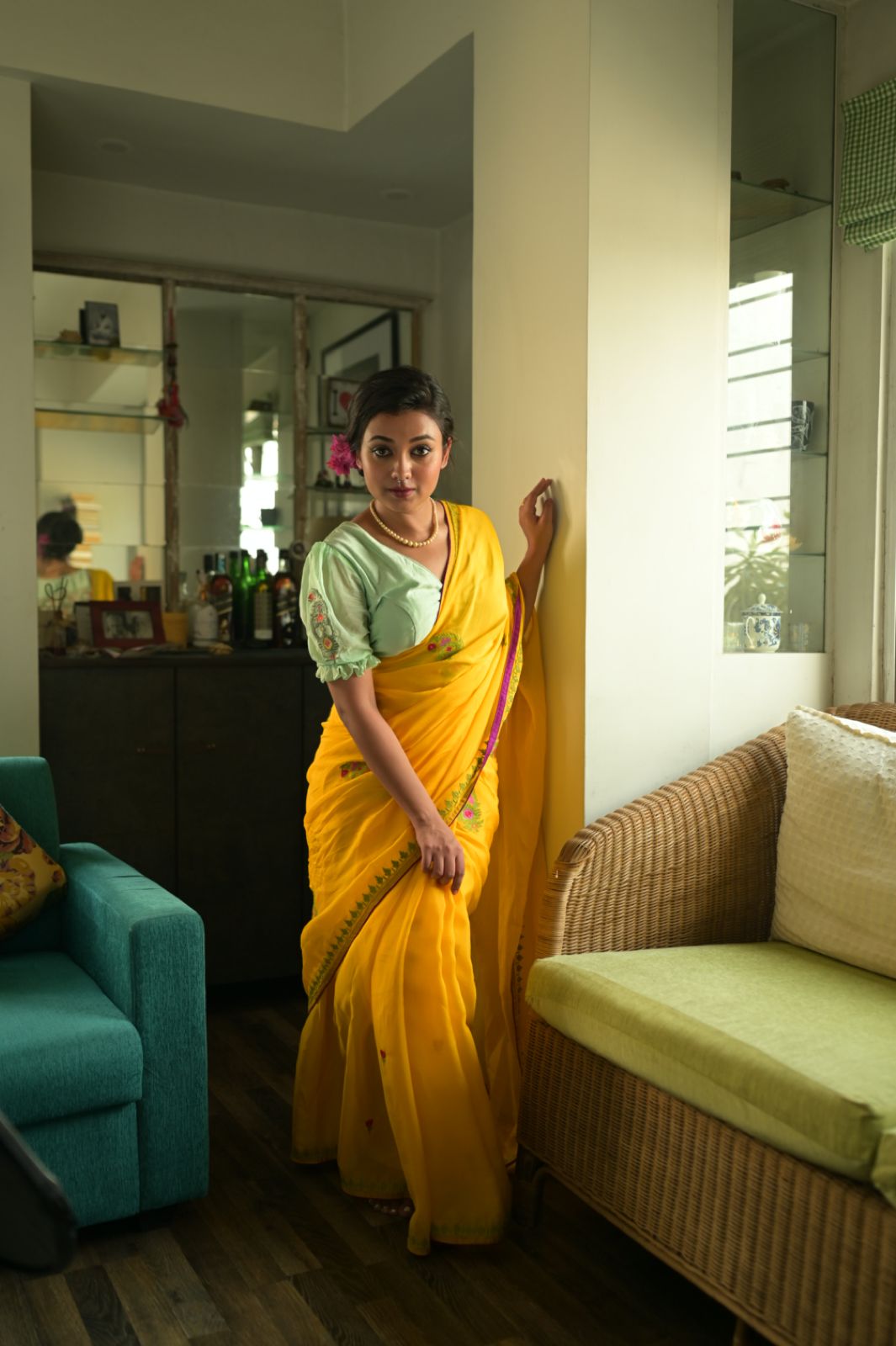 PAROMITA KOLKA ORGANZA SAREE