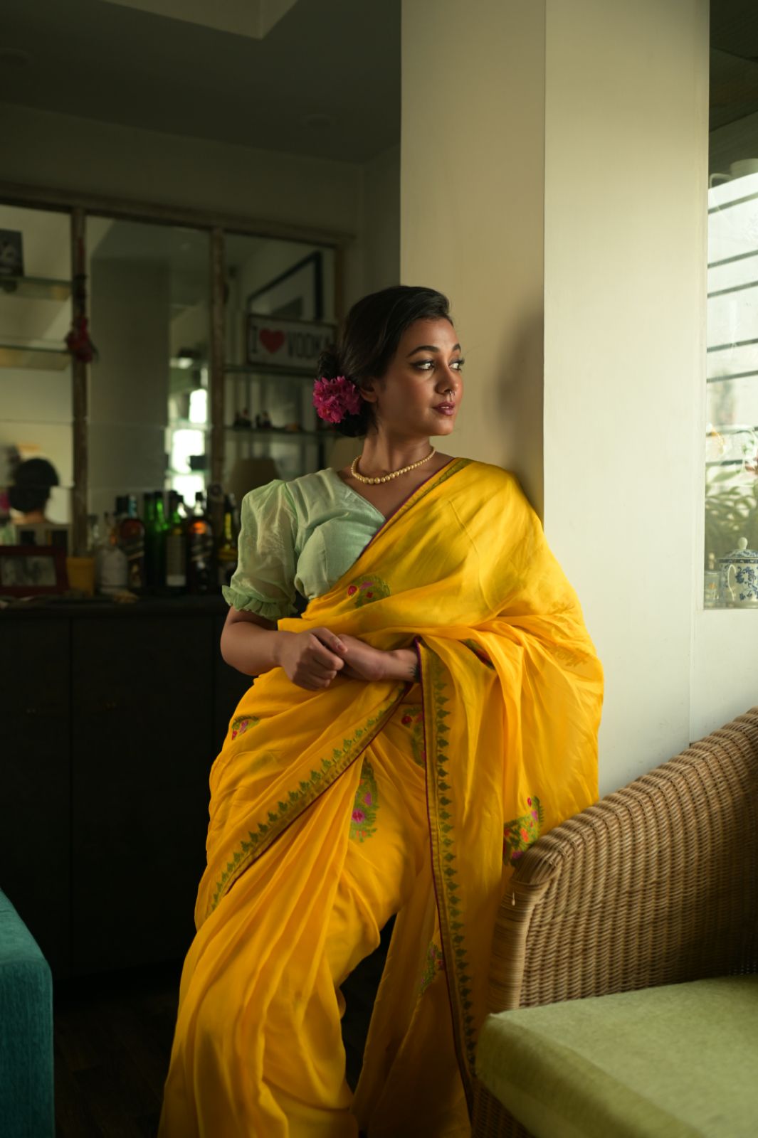 PAROMITA KOLKA ORGANZA SAREE