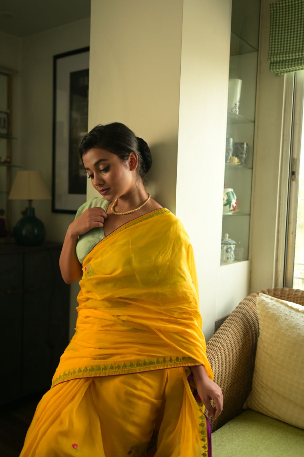 PAROMITA KOLKA ORGANZA SAREE