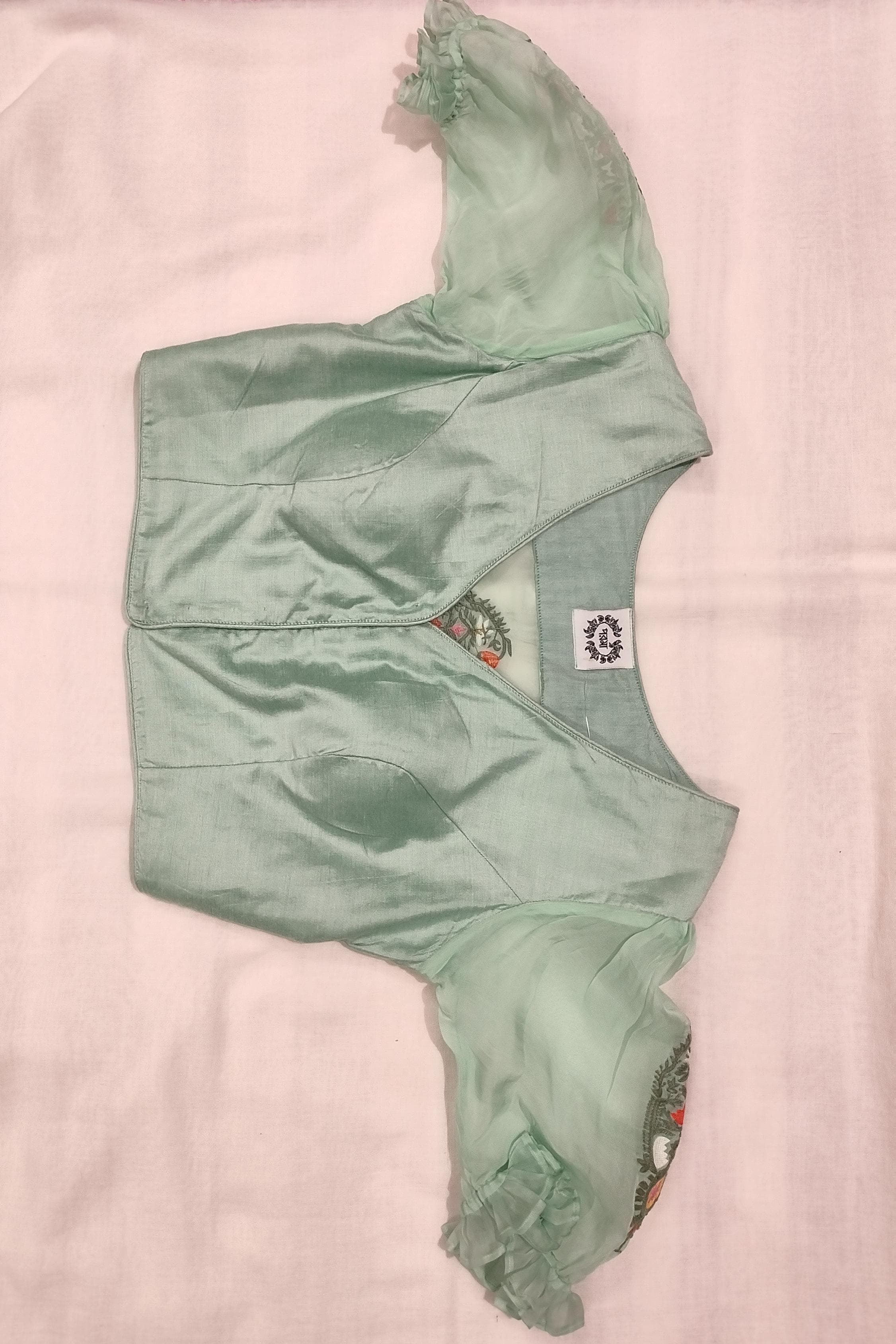 PAROMITA KOLKA ORGANZA BLOUSE