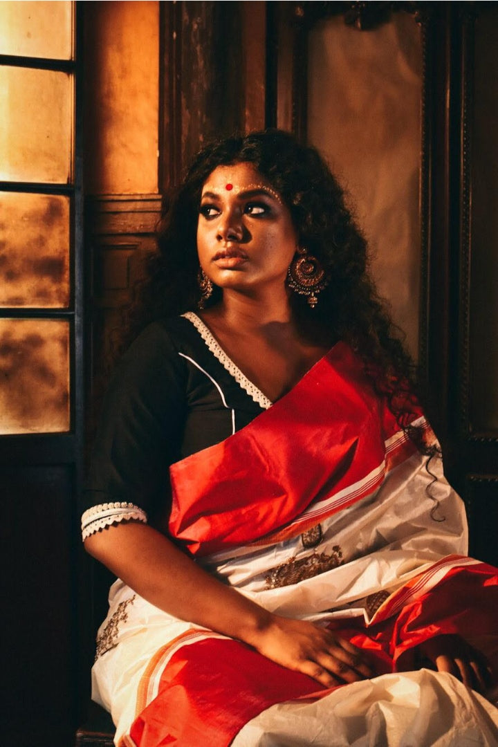 DAAKER SAJ ( BLOUSE)