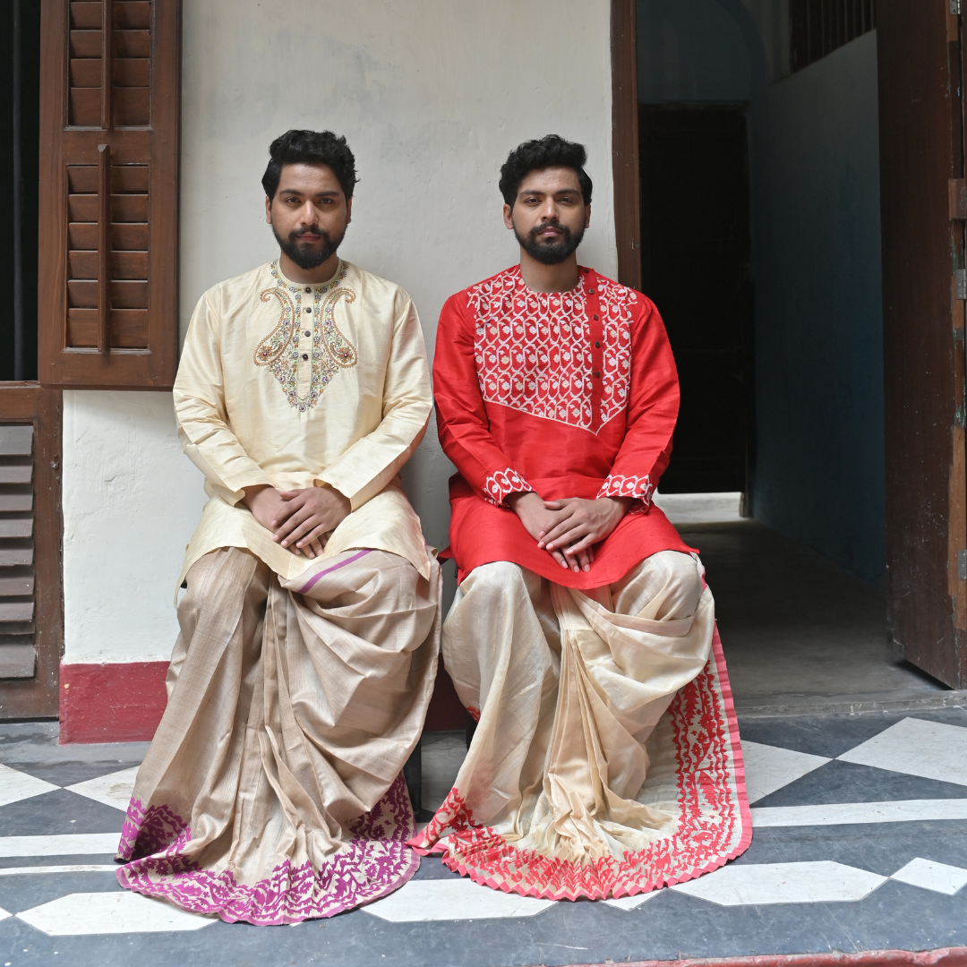 Beige Kolka Kurta