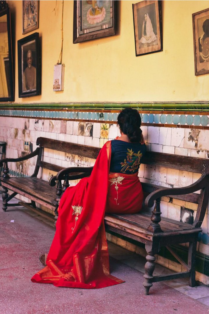 MAYURKANTHI PARROT (BLOUSE)