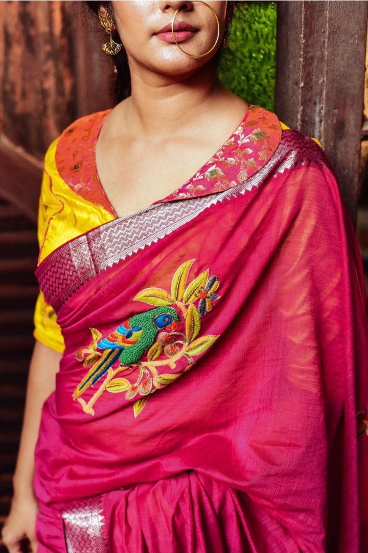 YELLOW PARROT (BLOUSE)